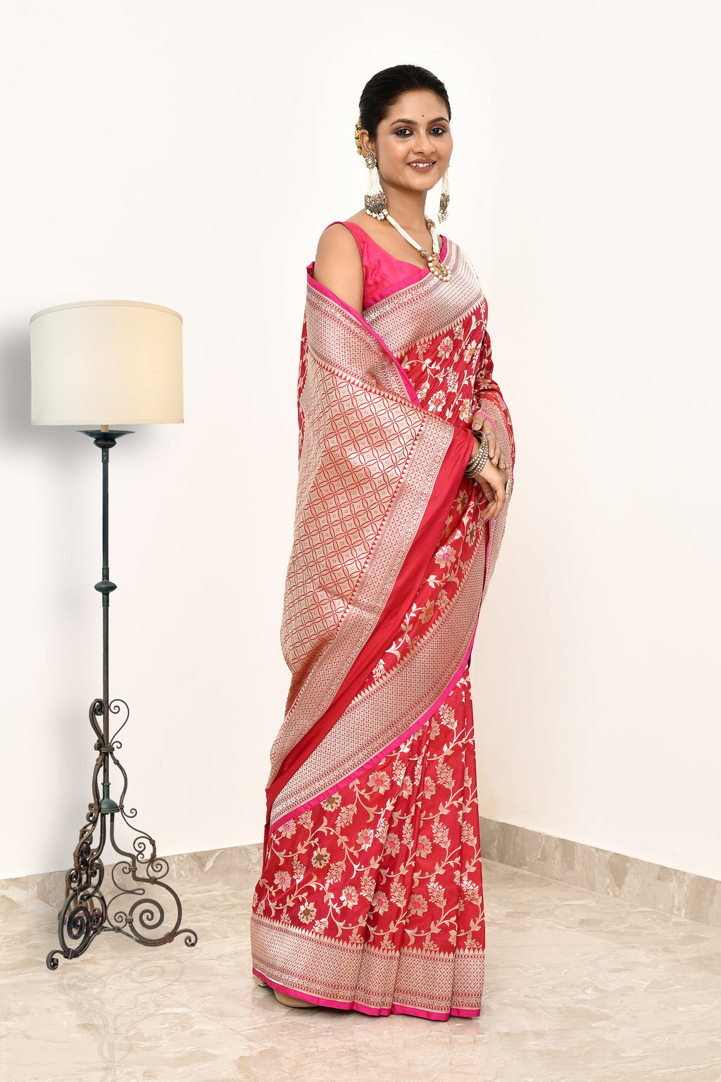 Katan Silk Handwoven Banaras Saree