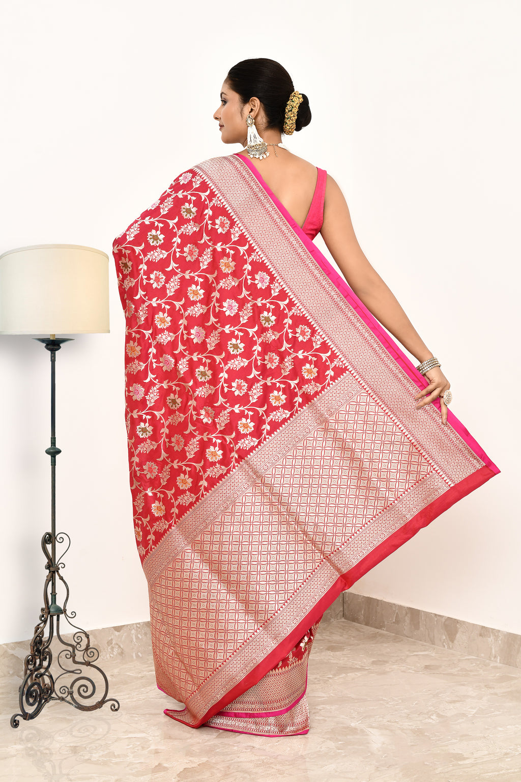Katan Silk Handwoven Banaras Saree