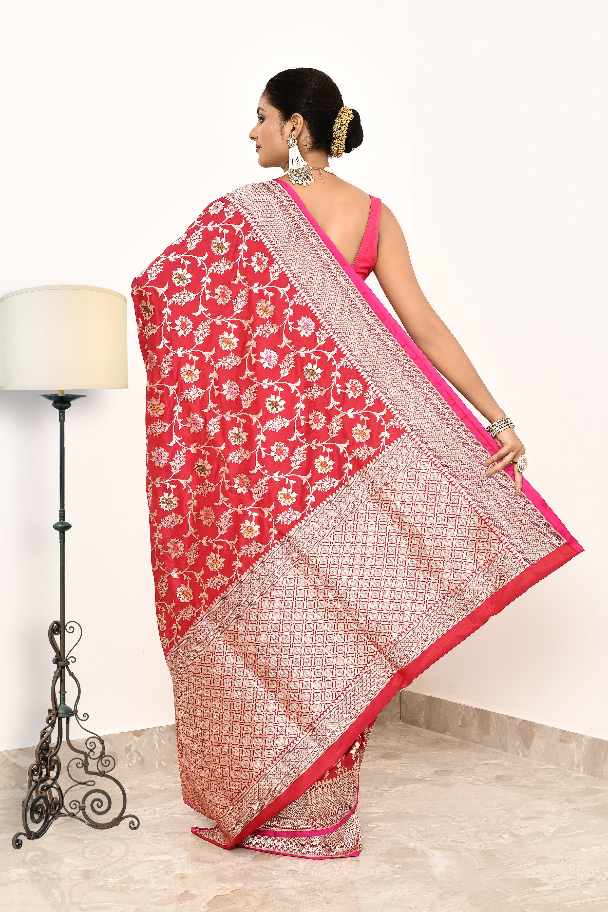 Katan Silk Handwoven Banaras Saree