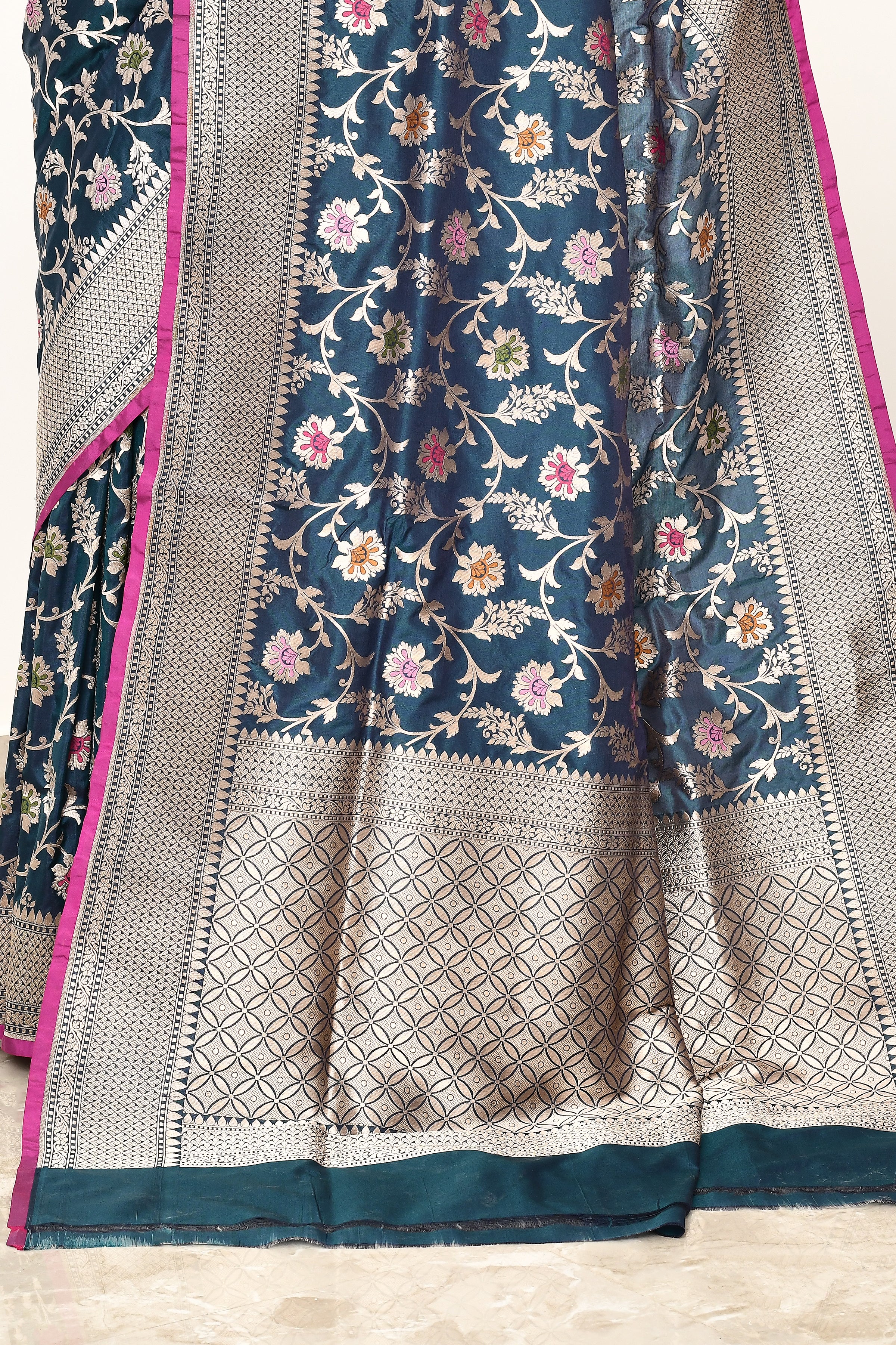 Katan Silk Handwoven Banaras Saree