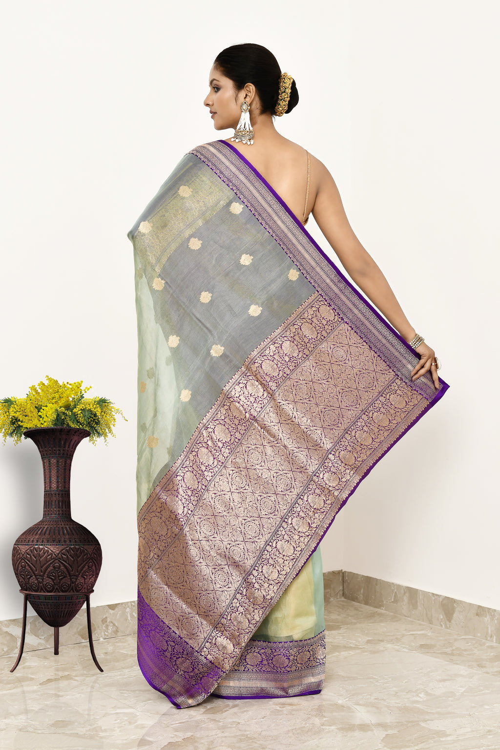 Pure Tissue Silk Handwoven Banaras Saree