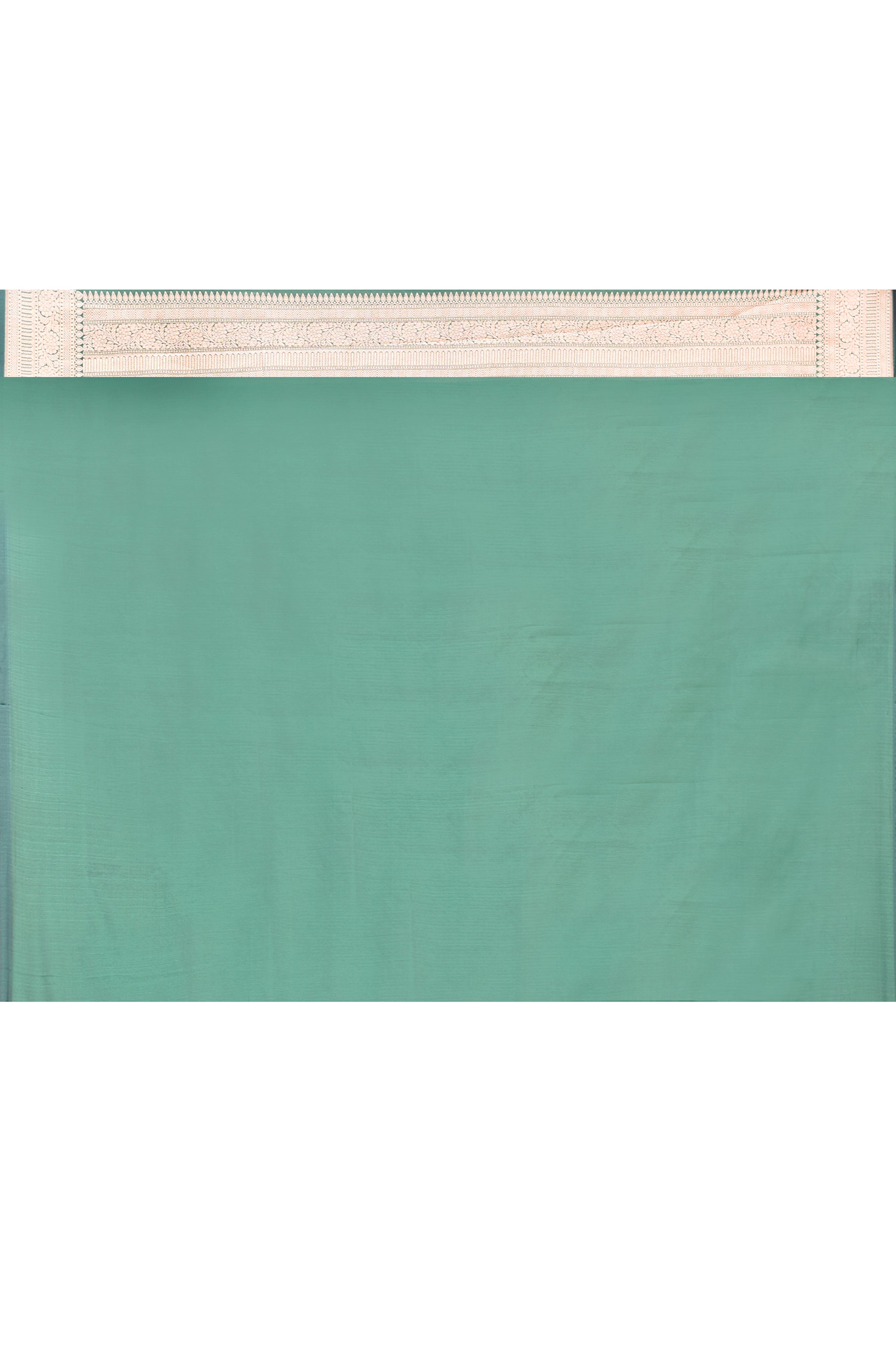 Emerald Green Handwoven Banarasi Katan Silk Saree
