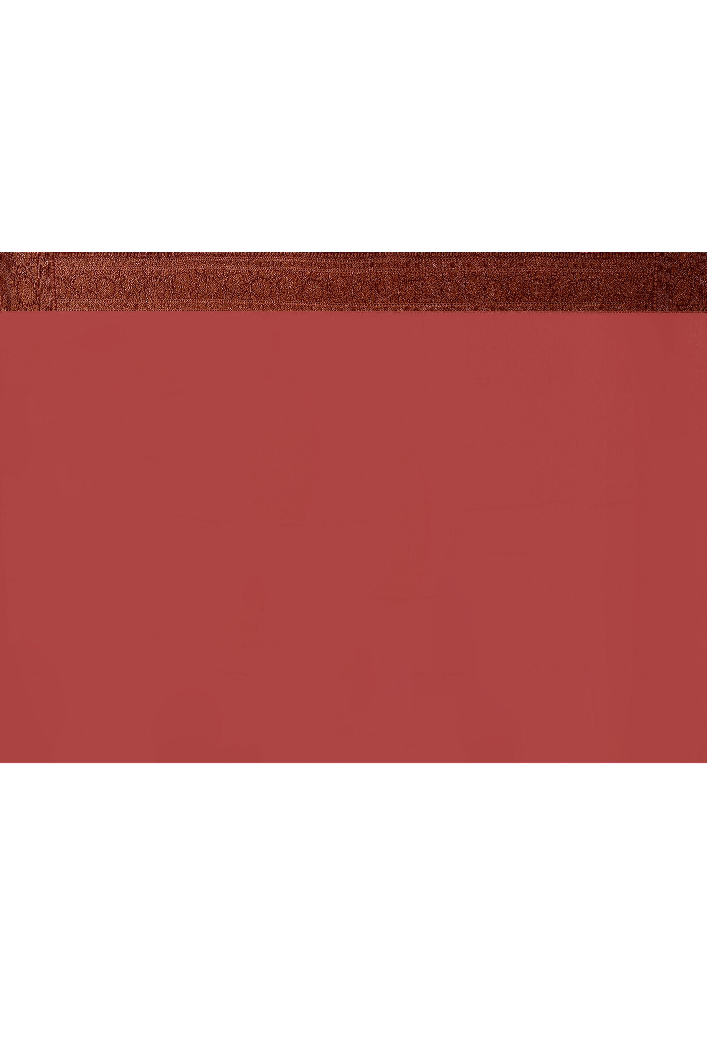 Teal Green Handwoven Banarasi Crepe Chiffon Silk Saree