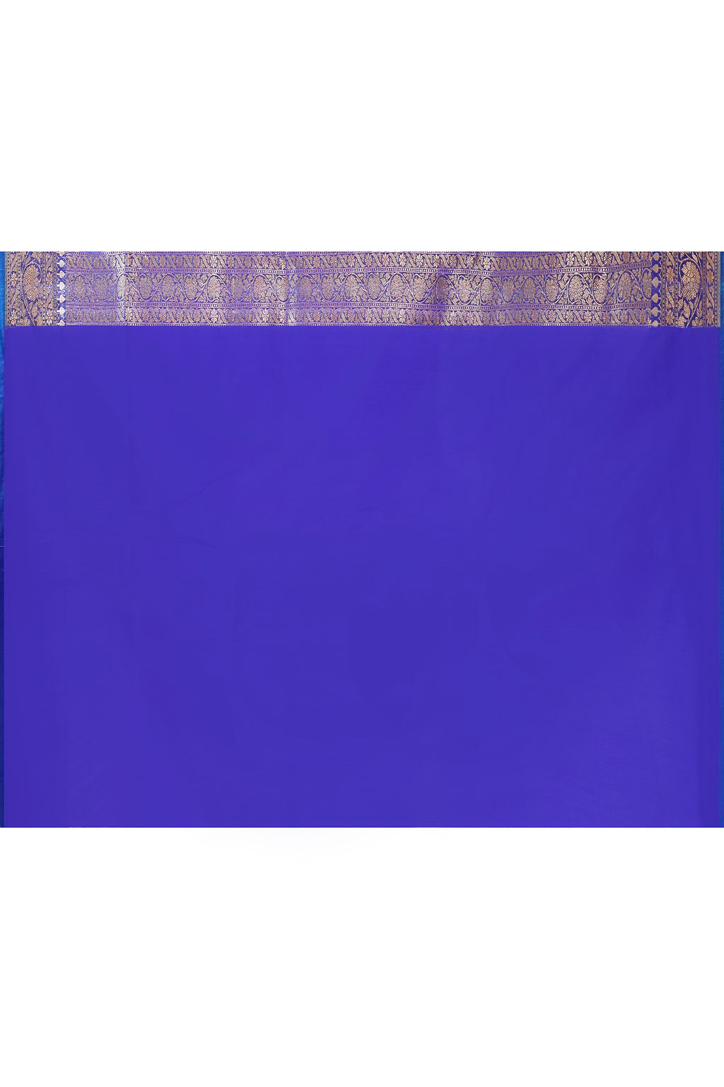 Royal Blue Banarasi Soft Silk Saree
