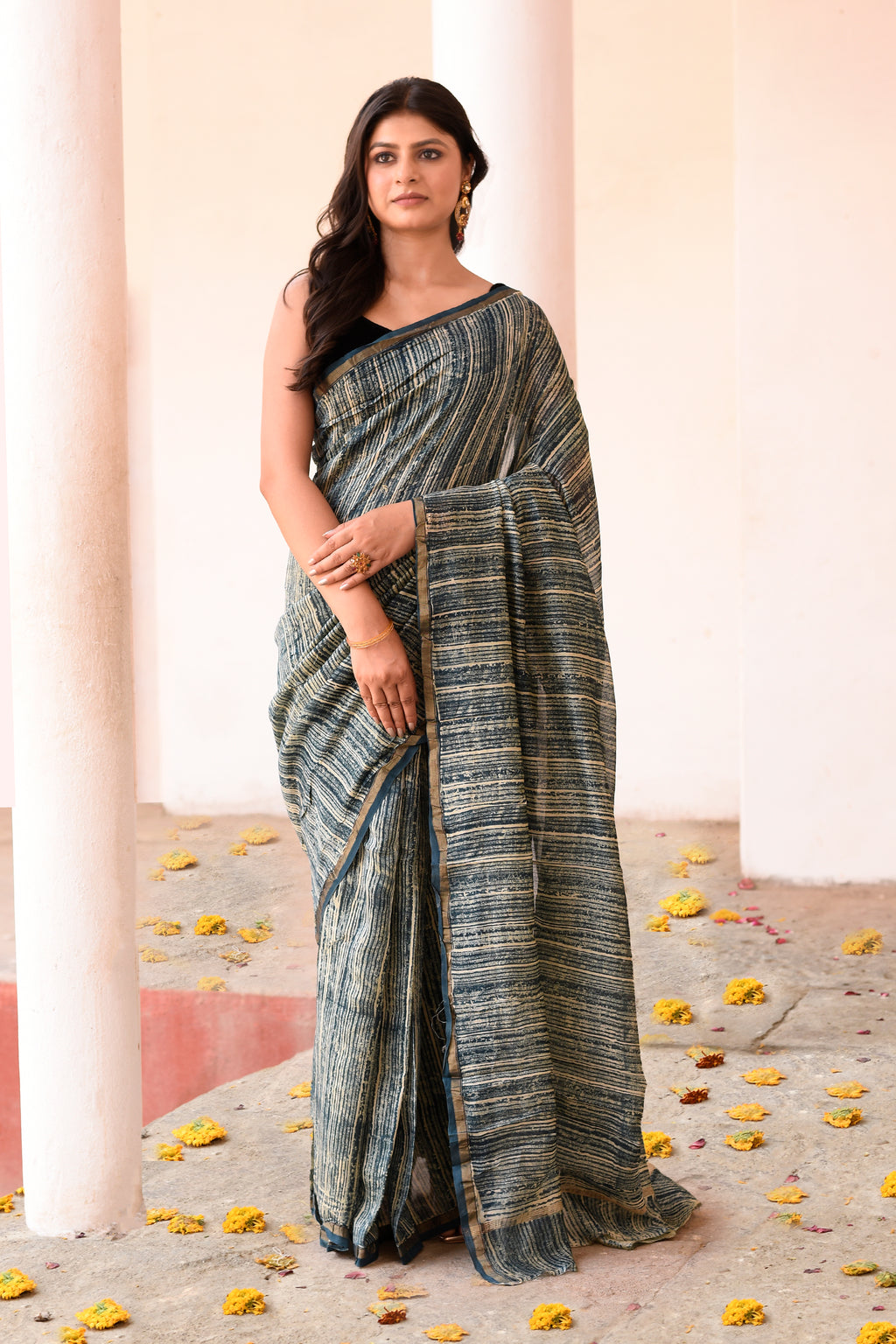 Elegant Handwoven Banarasi Katan Silk Saree