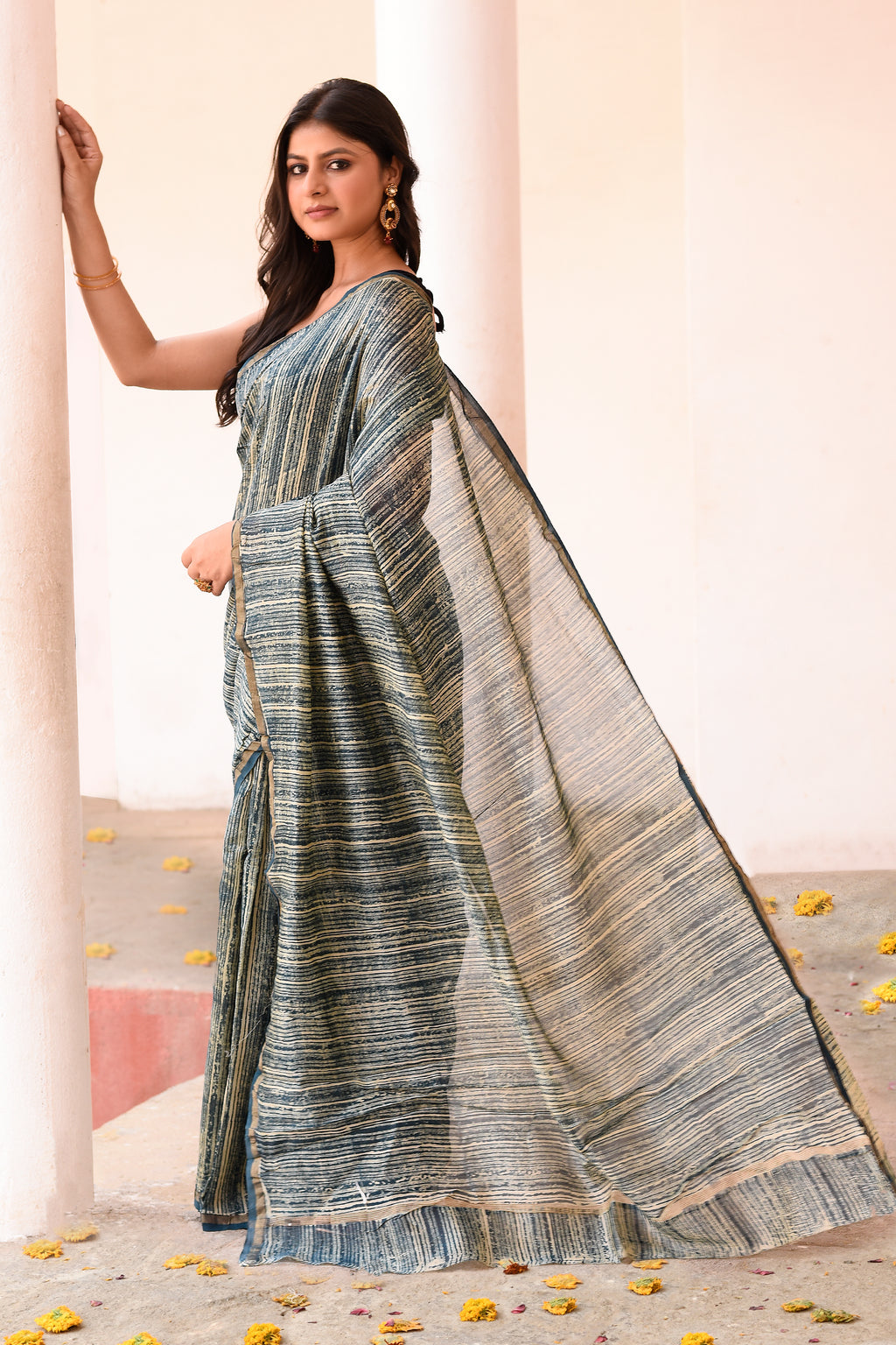 Elegant Handwoven Banarasi Katan Silk Saree