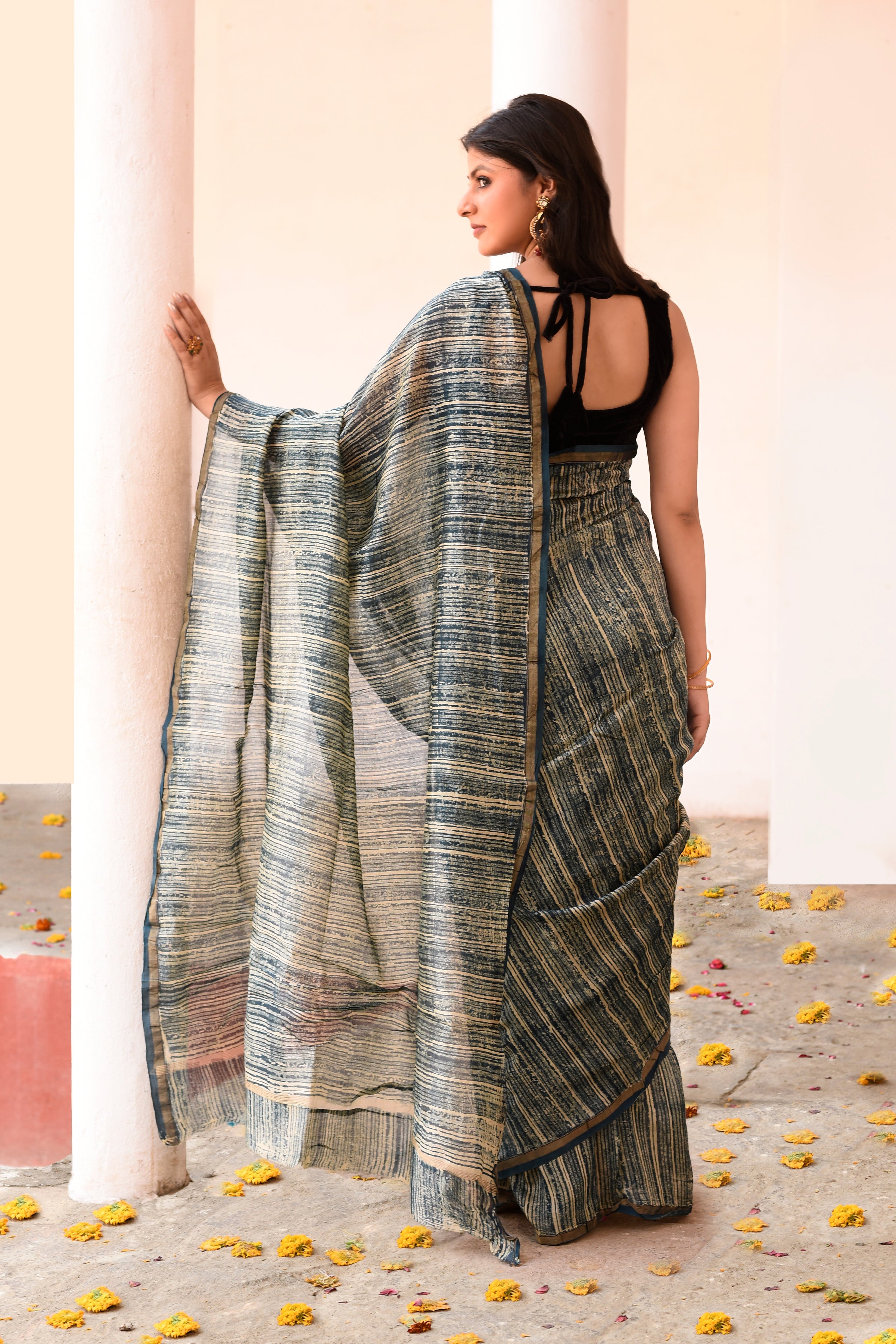 Elegant Handwoven Banarasi Katan Silk Saree
