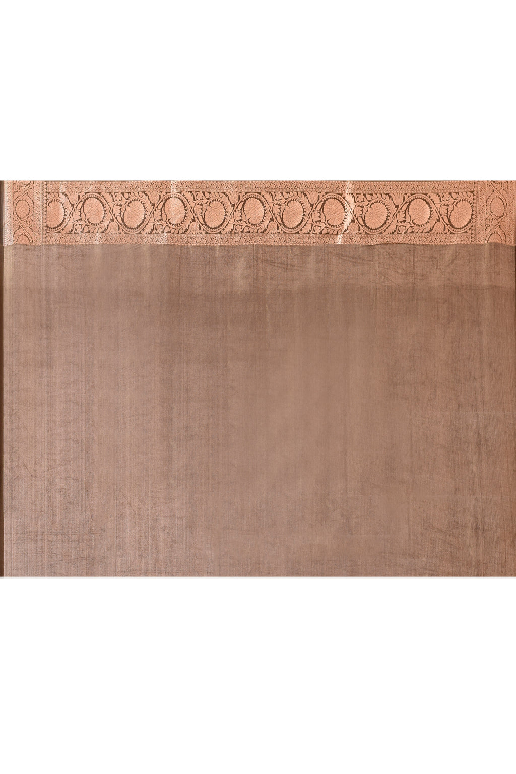 Handwoven Olive Green Pure Banarasi Katan Silk Saree