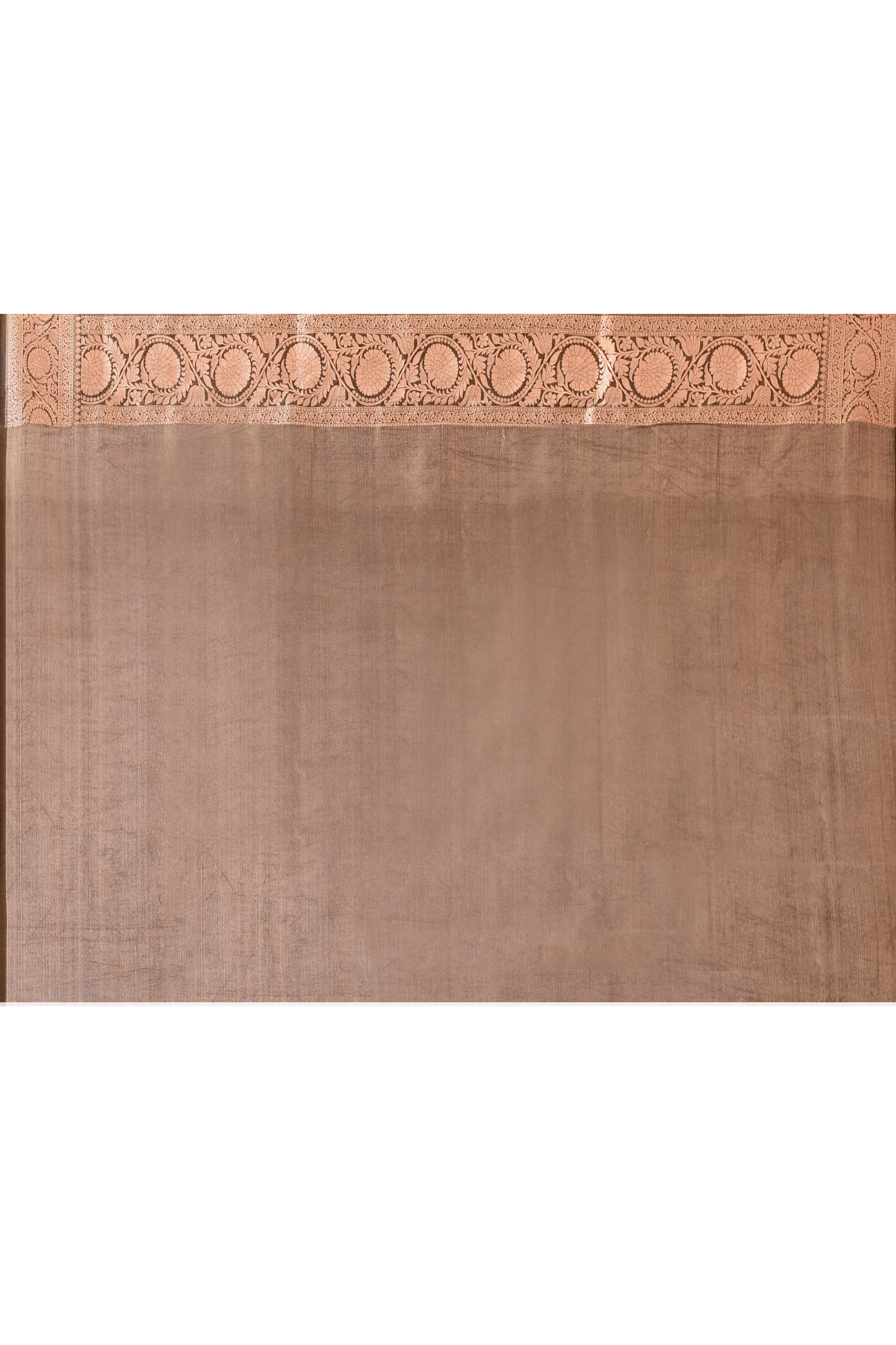 Handwoven Olive Green Pure Banarasi Katan Silk Saree