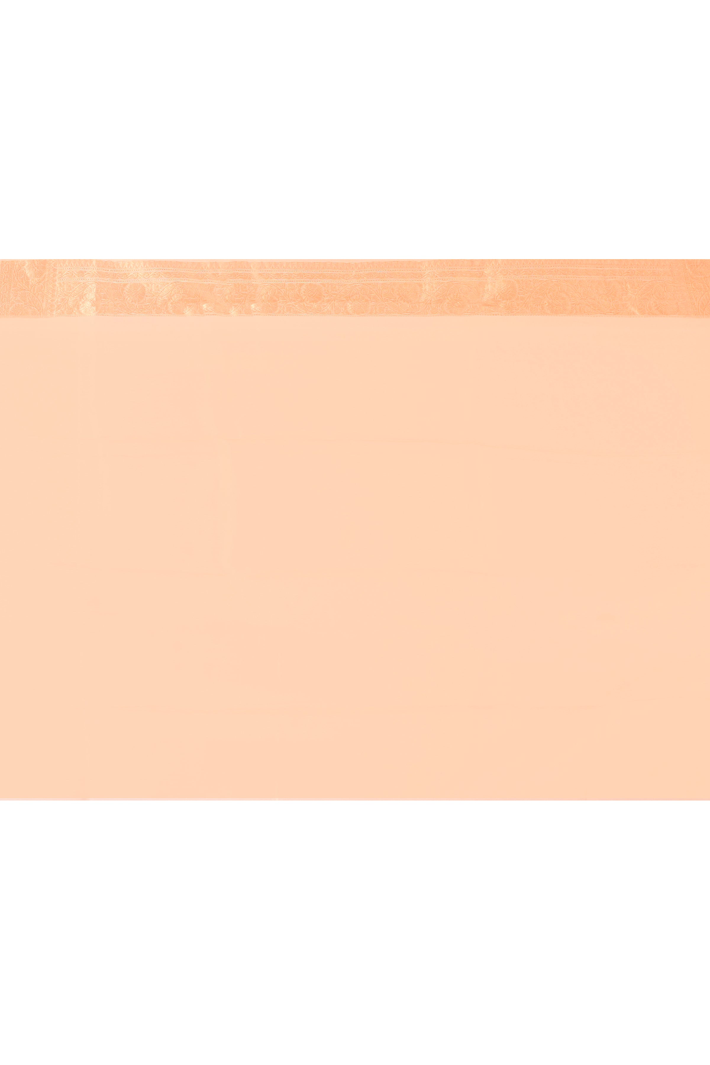 Handwoven Gold Banarasi Kora Tissue Silk Saree