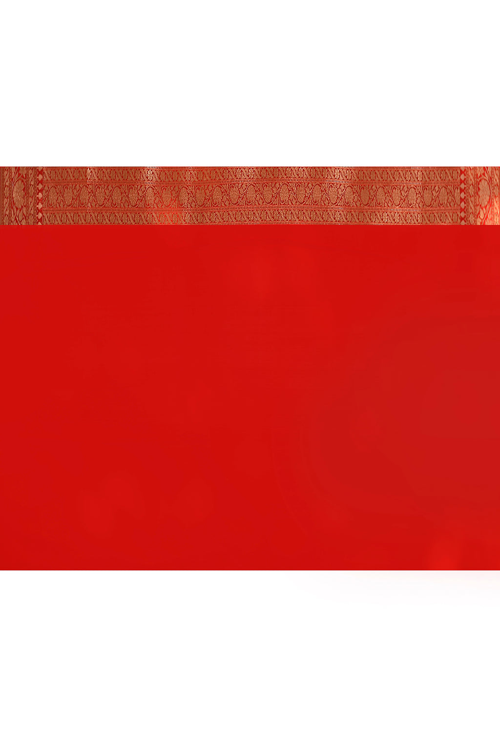 Red Handwoven Banarasi Soft Silk Saree