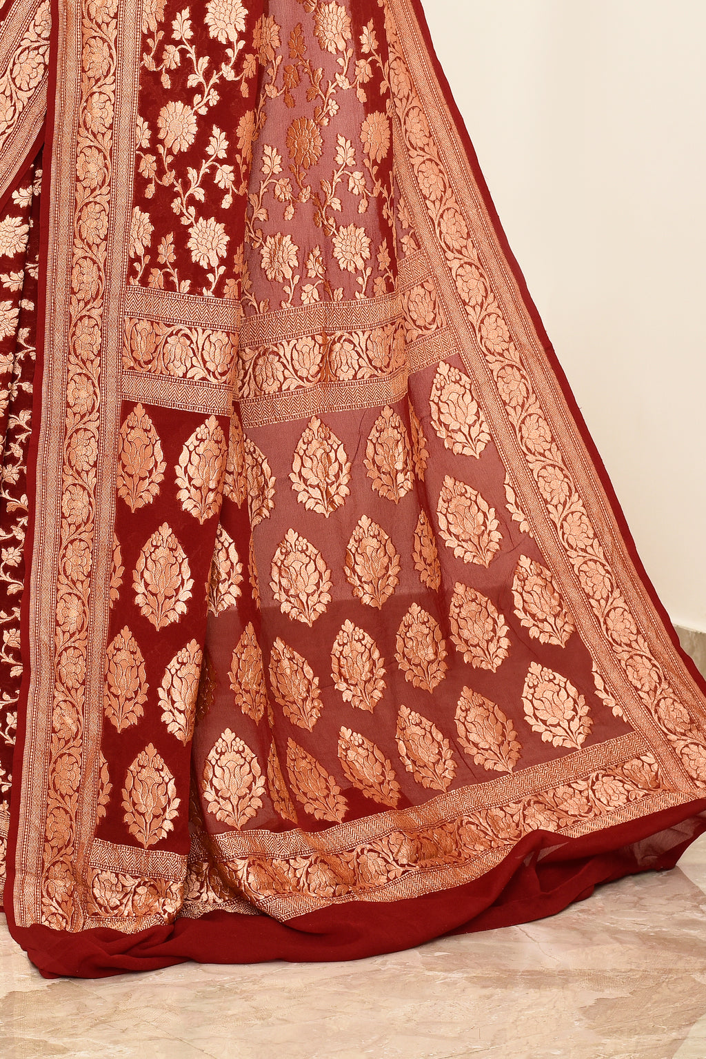 Khadi Silk Handwoven Banaras Saree