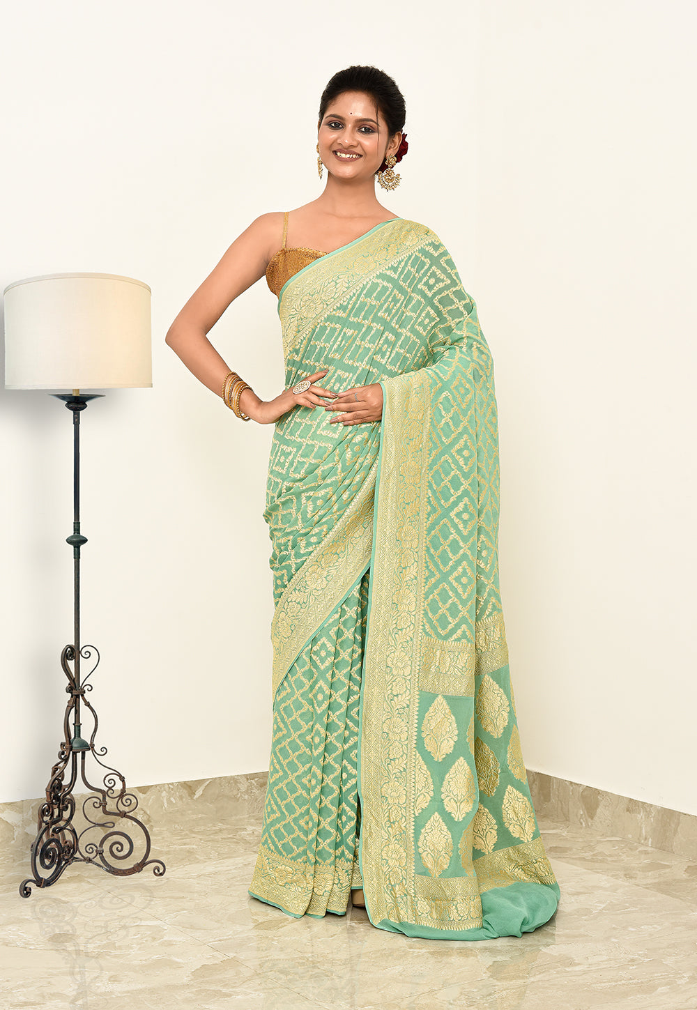 Khadi Silk Handwoven Banaras Saree