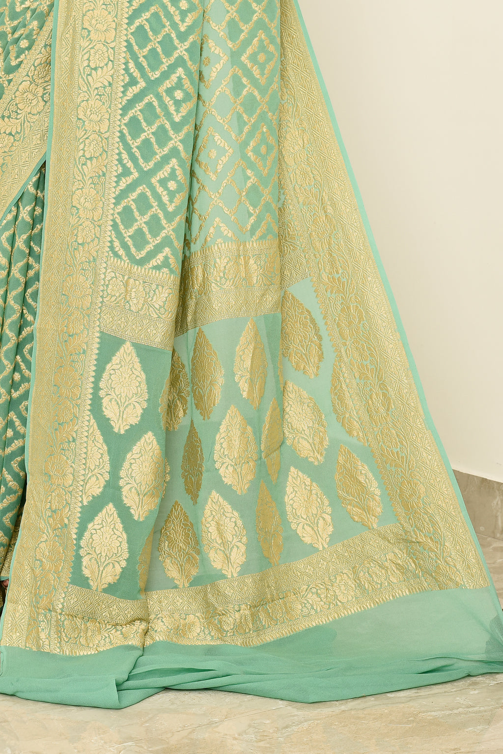 Khadi Silk Handwoven Banaras Saree