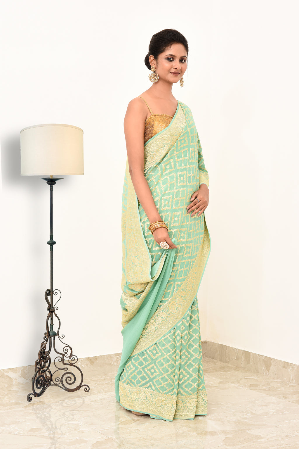Khadi Silk Handwoven Banaras Saree