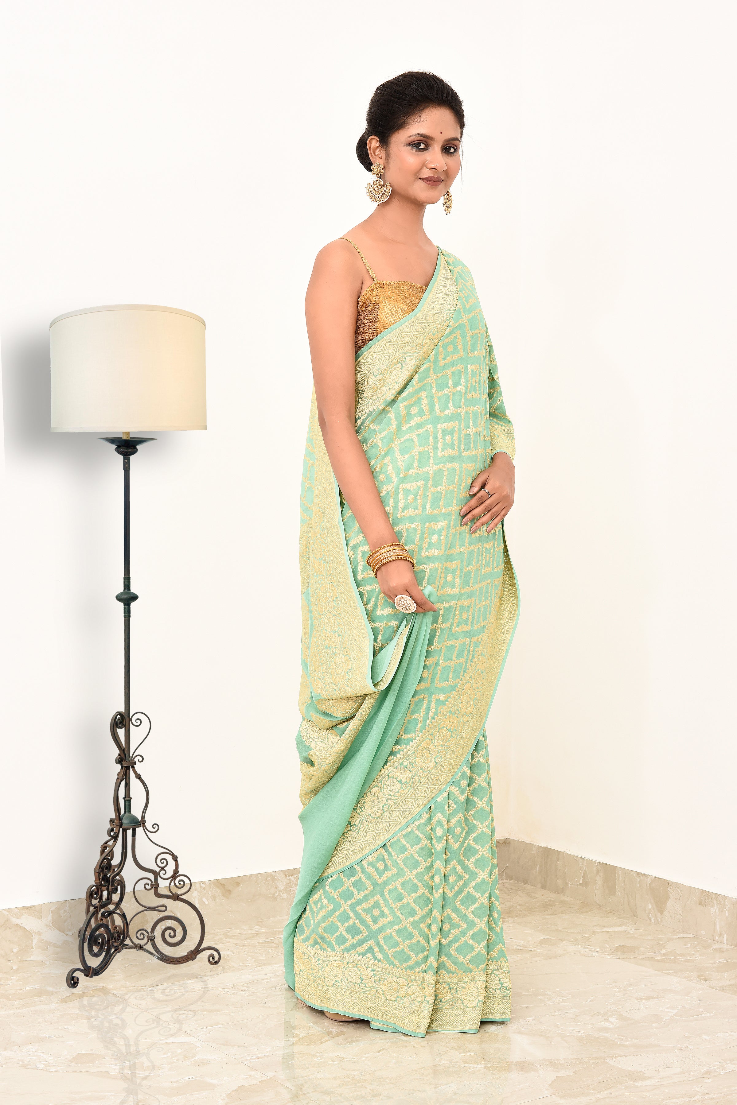 Khadi Silk Handwoven Banaras Saree