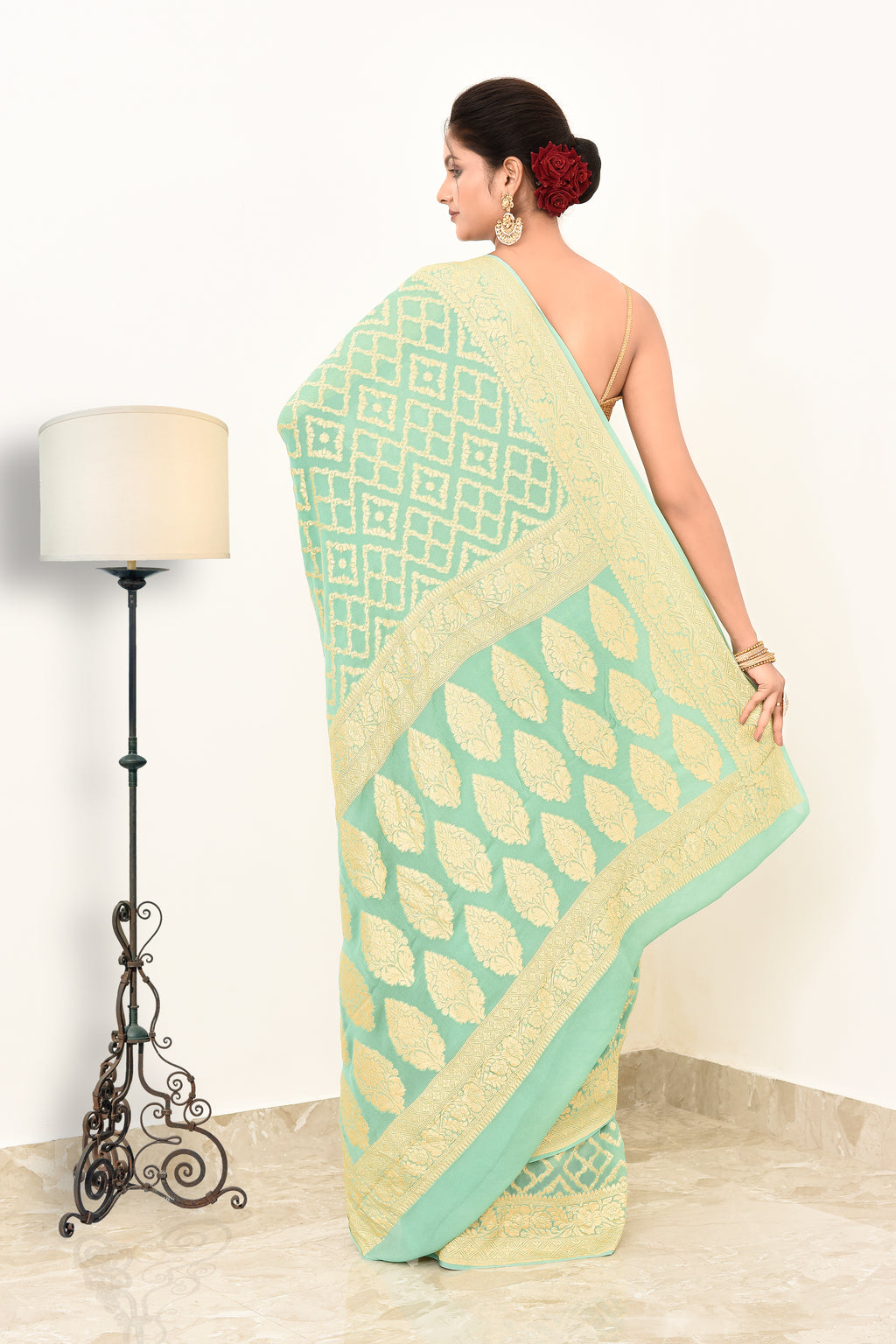 Khadi Silk Handwoven Banaras Saree