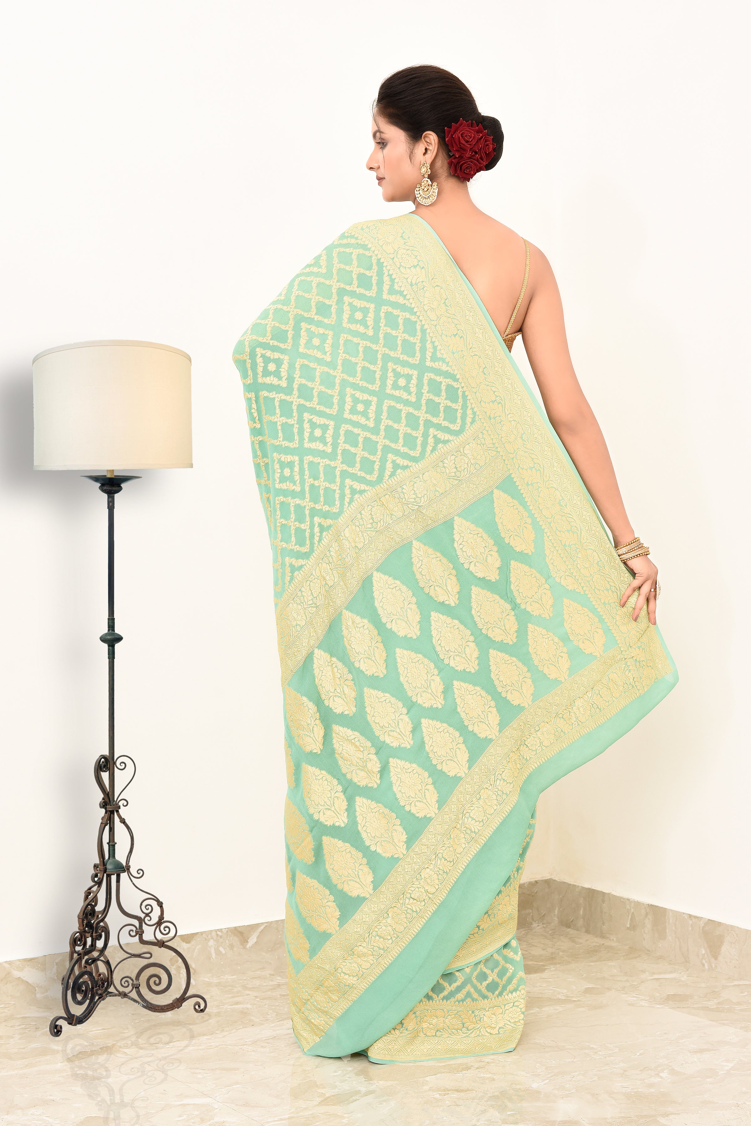 Khadi Silk Handwoven Banaras Saree