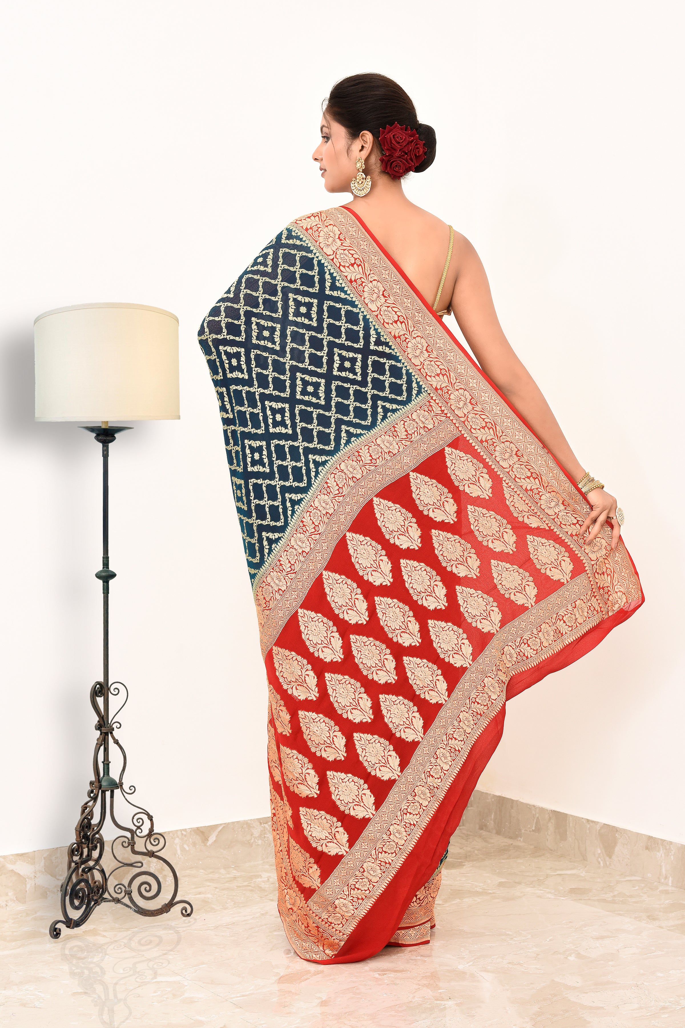 Khadi Silk Handwoven Banaras Saree