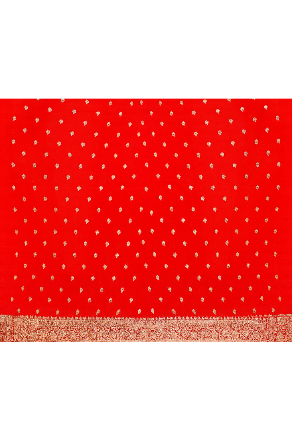 Navy Blue Banarasi Crape Chiffon Silk Saree