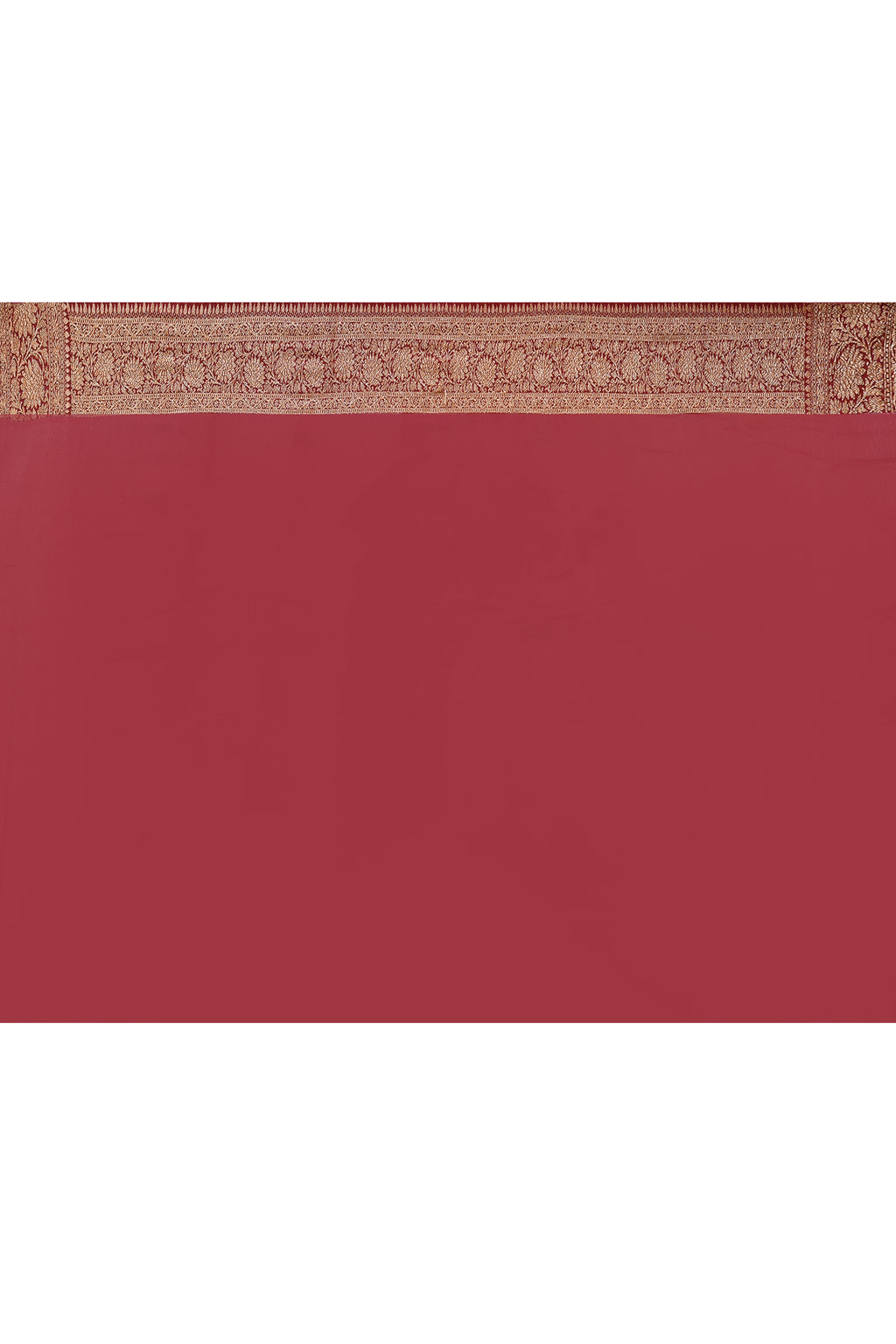 Black Banarasi Crape Chiffon Silk Saree