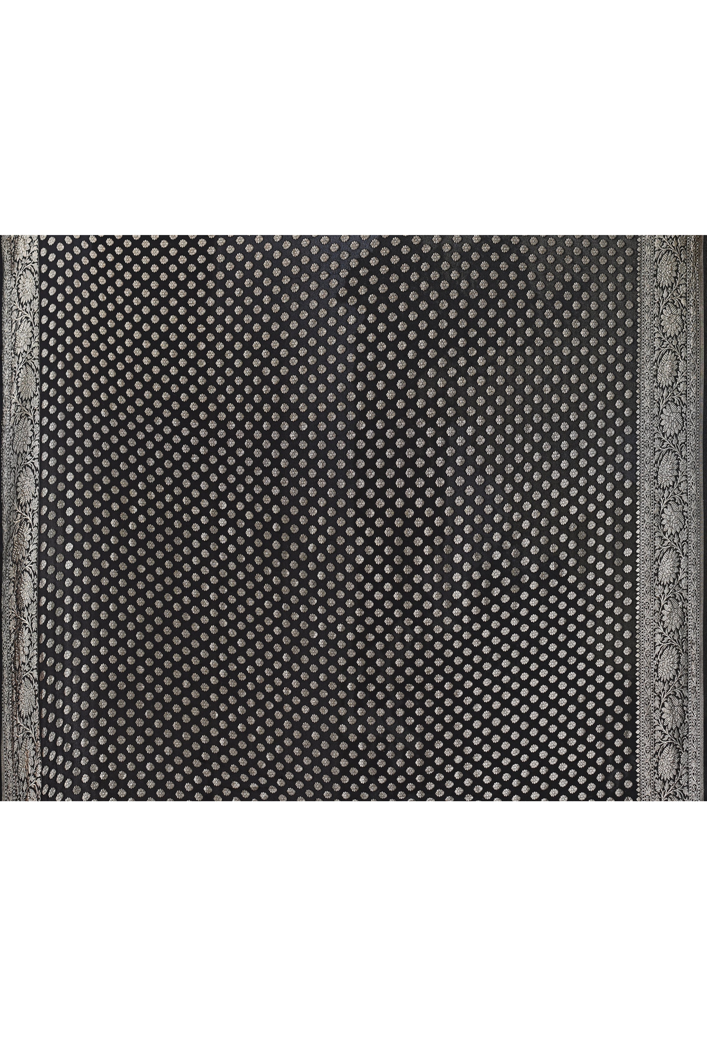 Purple Handwoven Banarasi Crape Chiffon Silk Saree