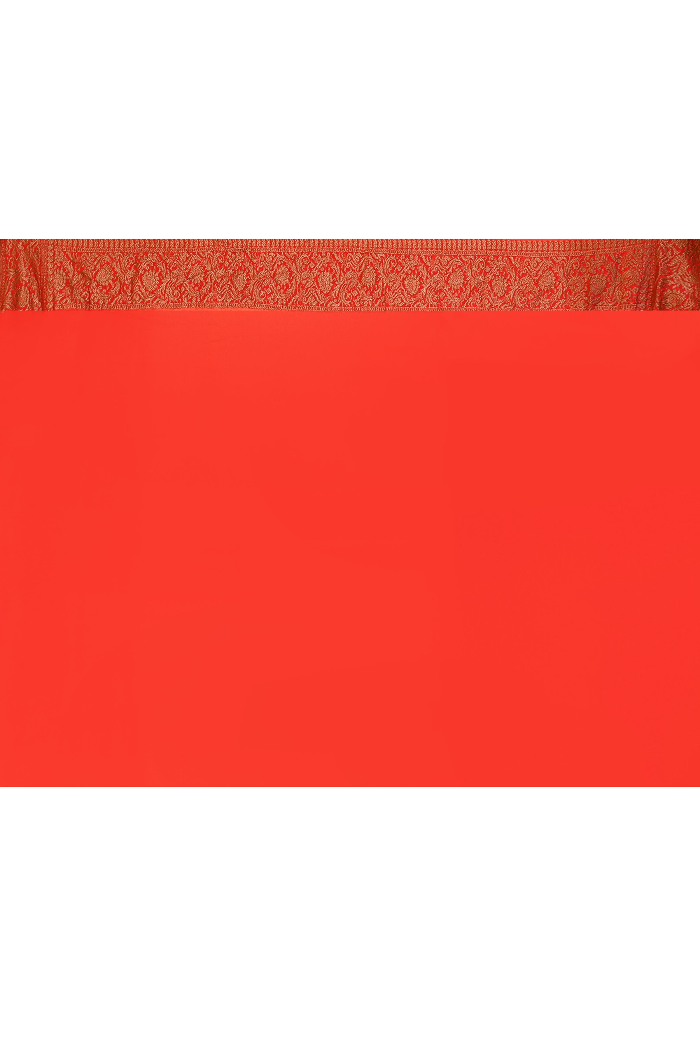 Royal Navy Blue Banarasi Crape Chiffon Silk Saree