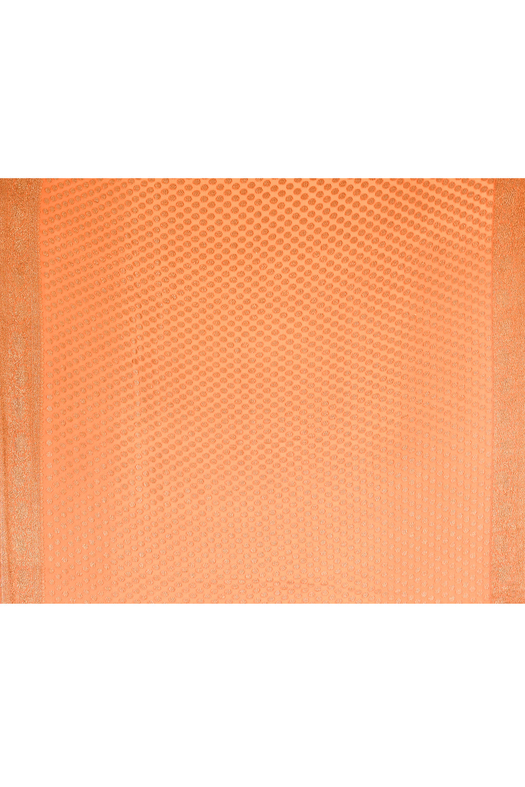 Red Banarasi Crape Chiffon Silk Saree