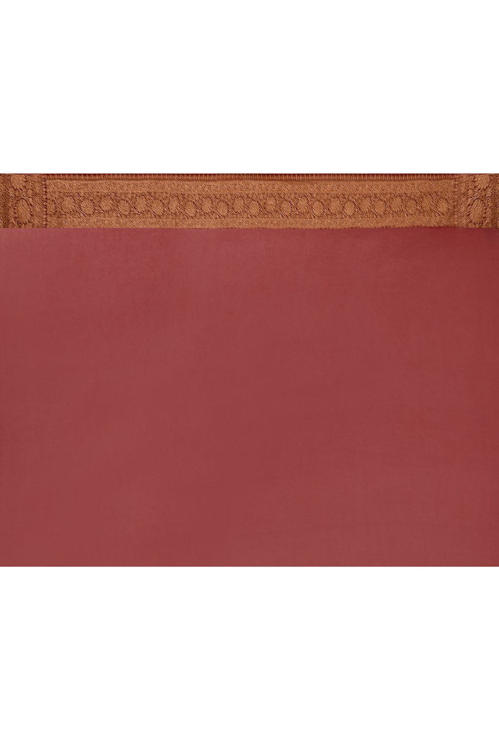 Beige Banarasi Crape Chiffon Silk Saree