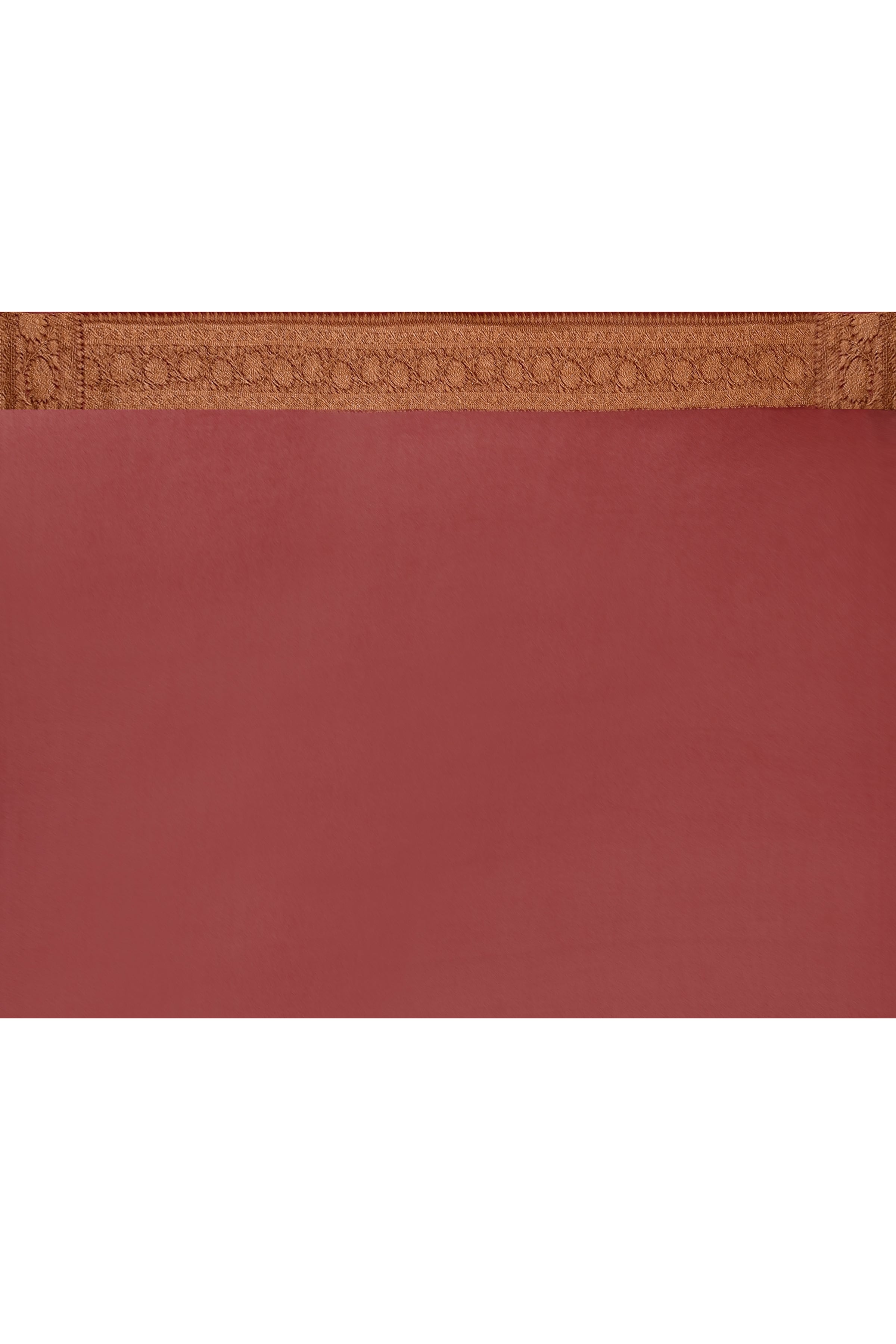 Beige Banarasi Crape Chiffon Silk Saree