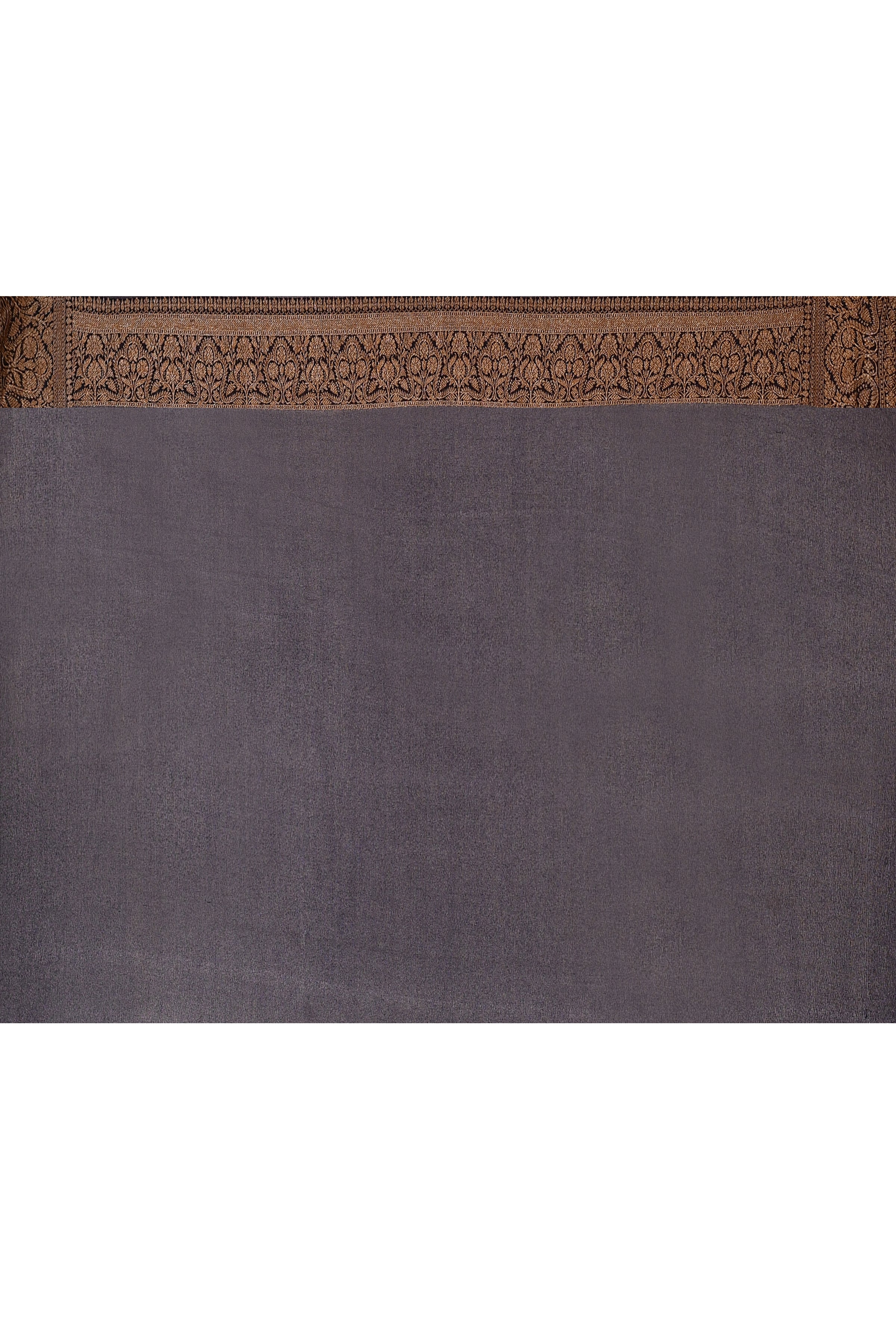 Fuchsia Banarasi Crape Chiffon Silk Saree