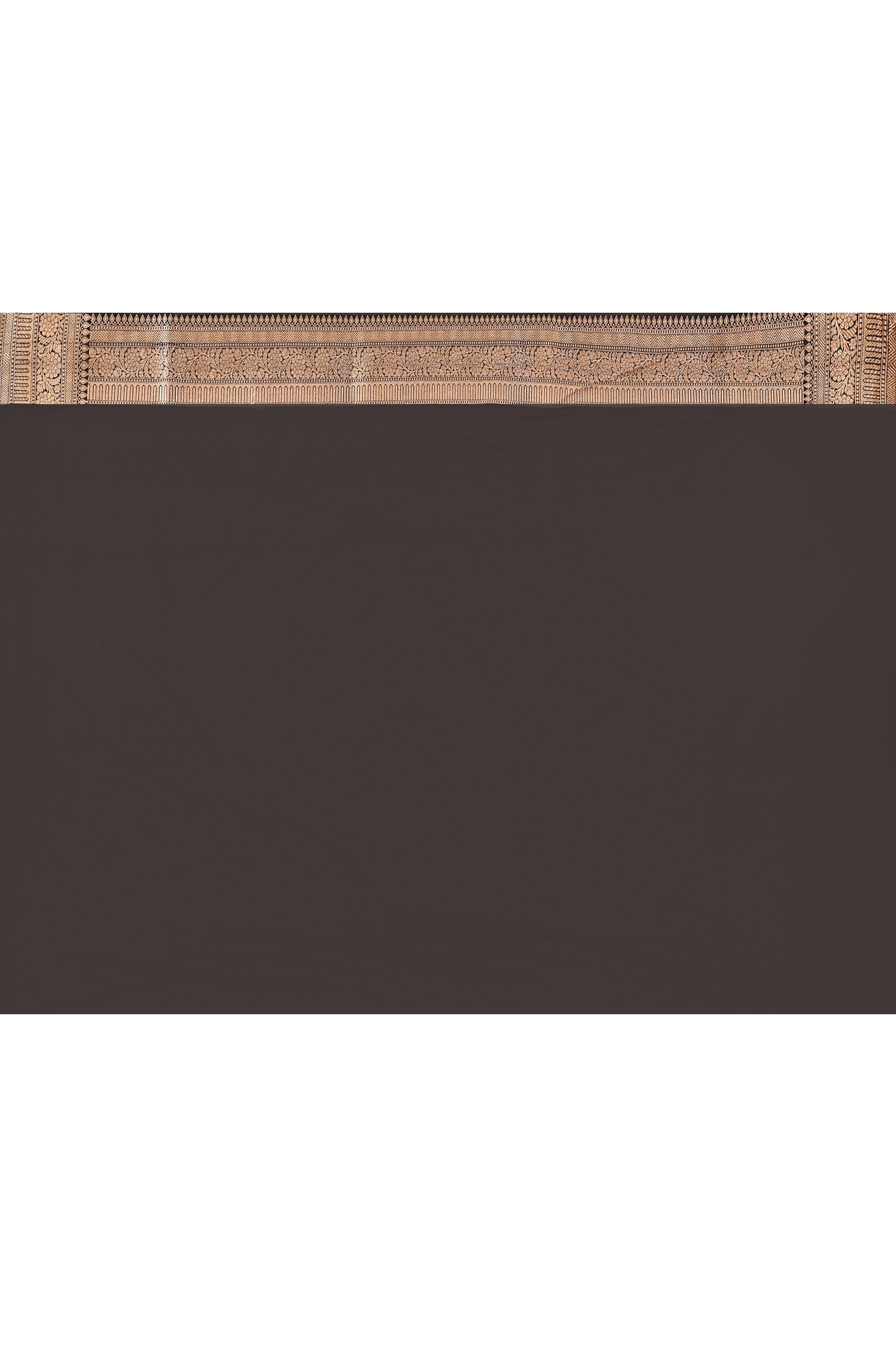 Classic Black Handwoven Banarasi Katan Silk Saree