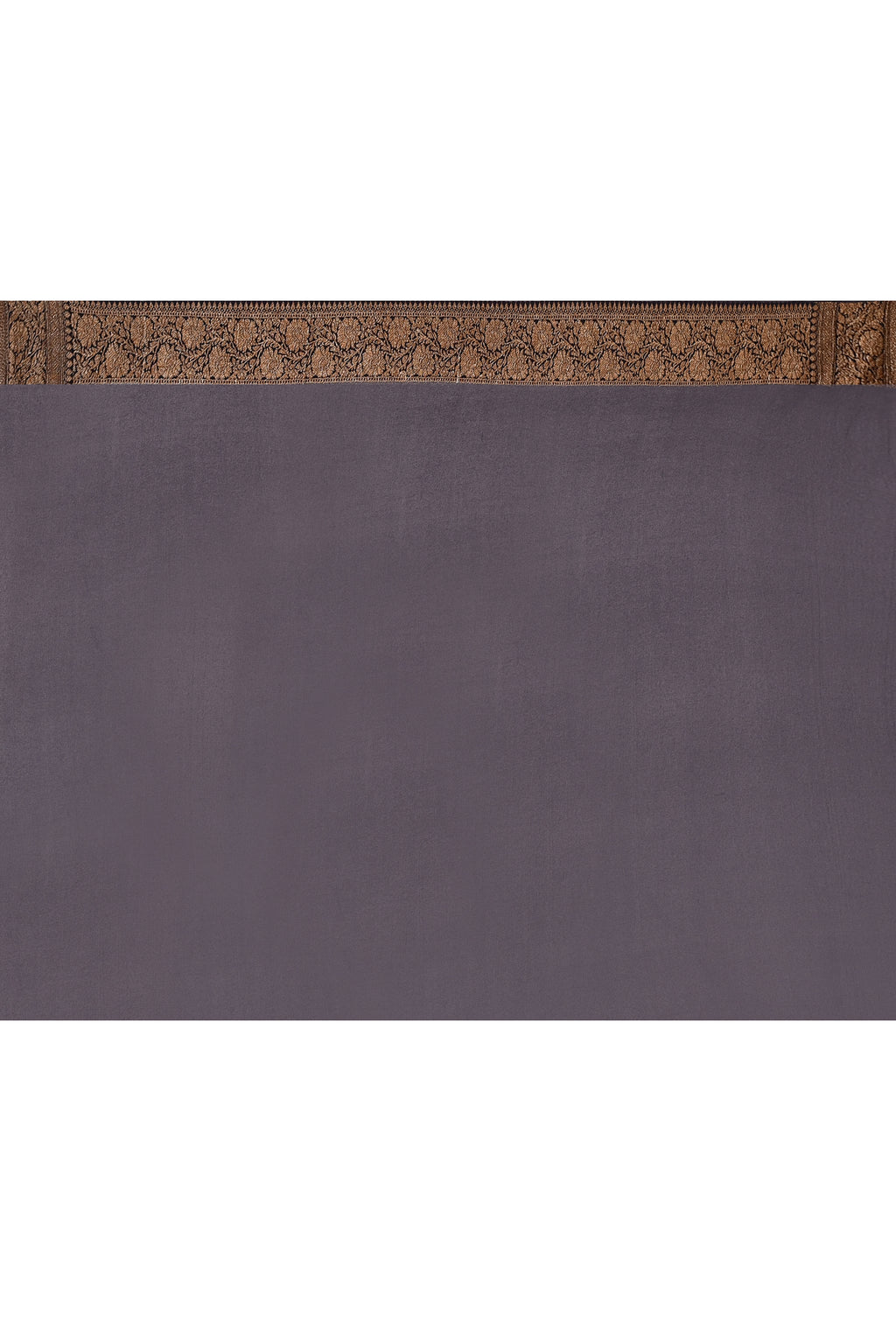 Rani Pink Banarasi Crape Chiffon Silk Saree