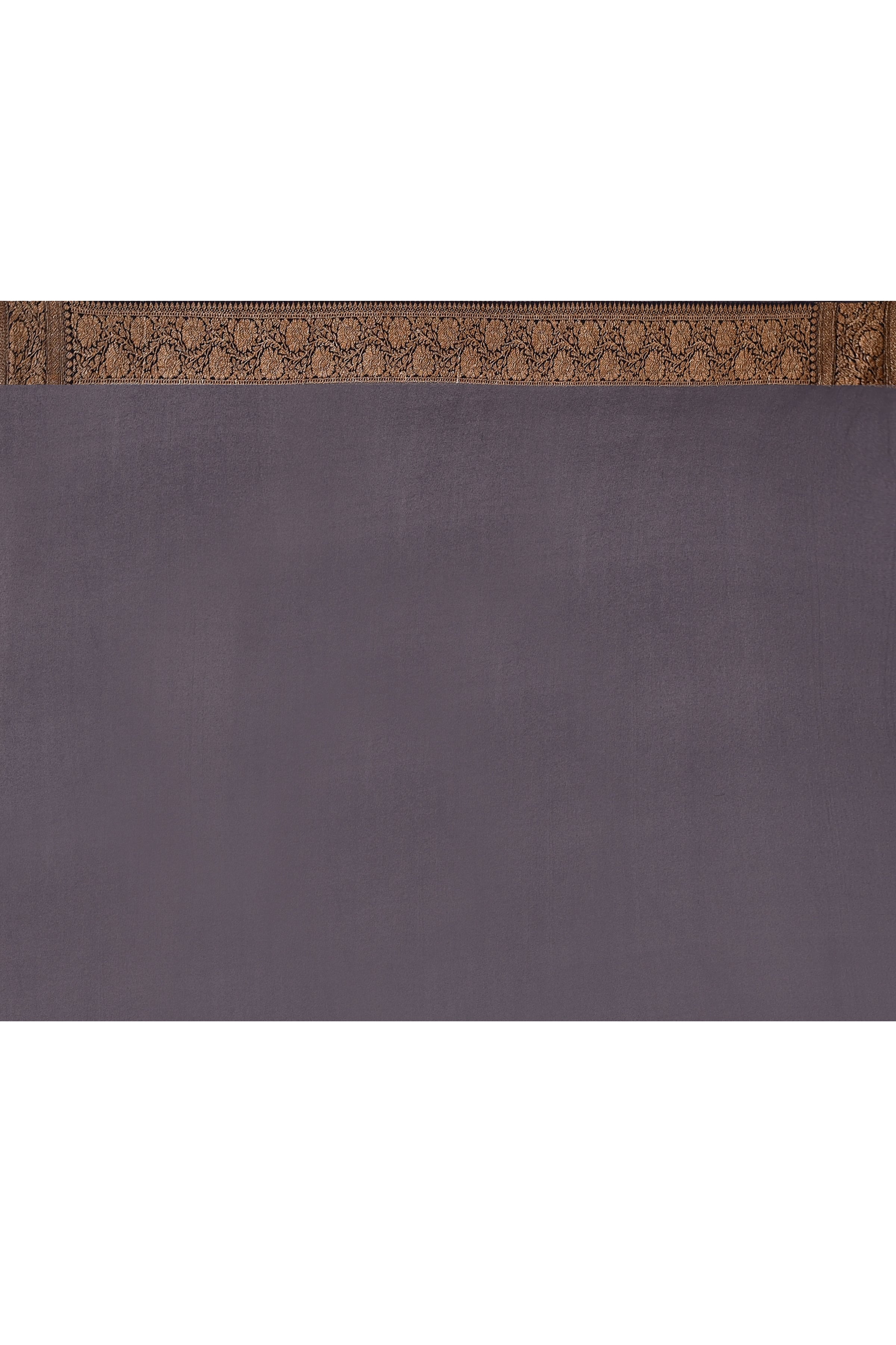 Rani Pink Banarasi Crape Chiffon Silk Saree