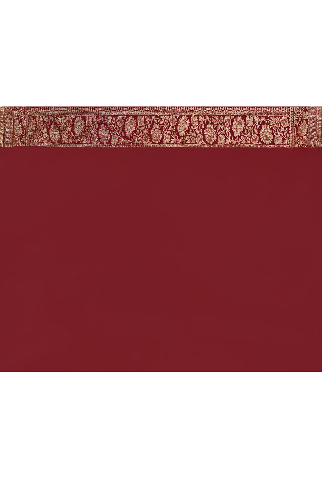 Yellow Banarasi Crape Chiffon Silk Saree