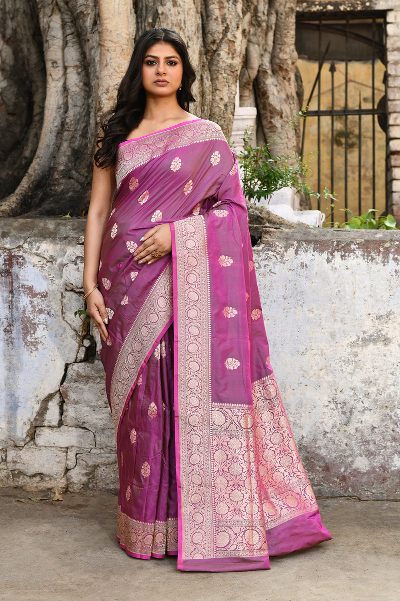 Pure Banarasi Katan Silk Saree