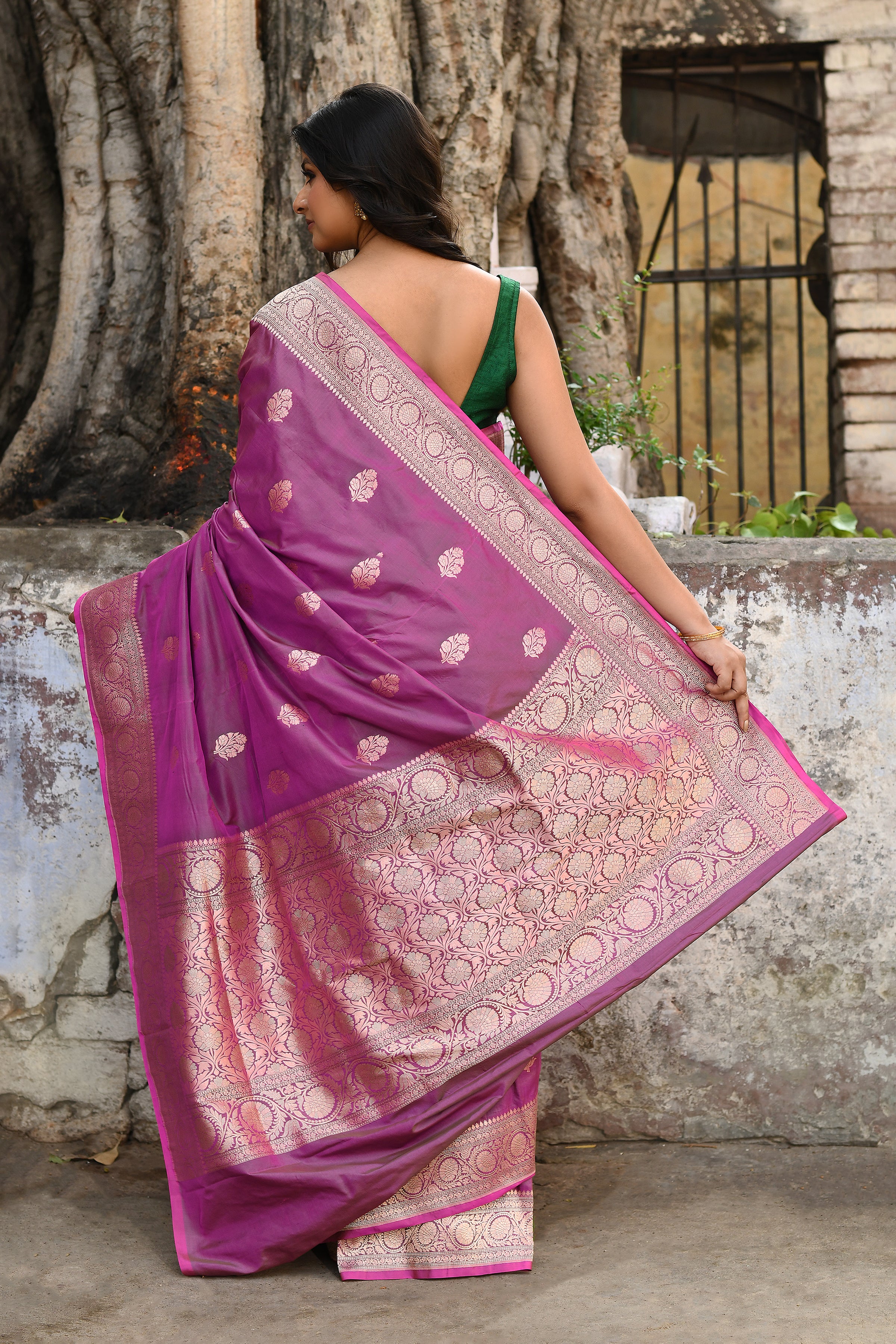 Pure Banarasi Katan Silk Saree
