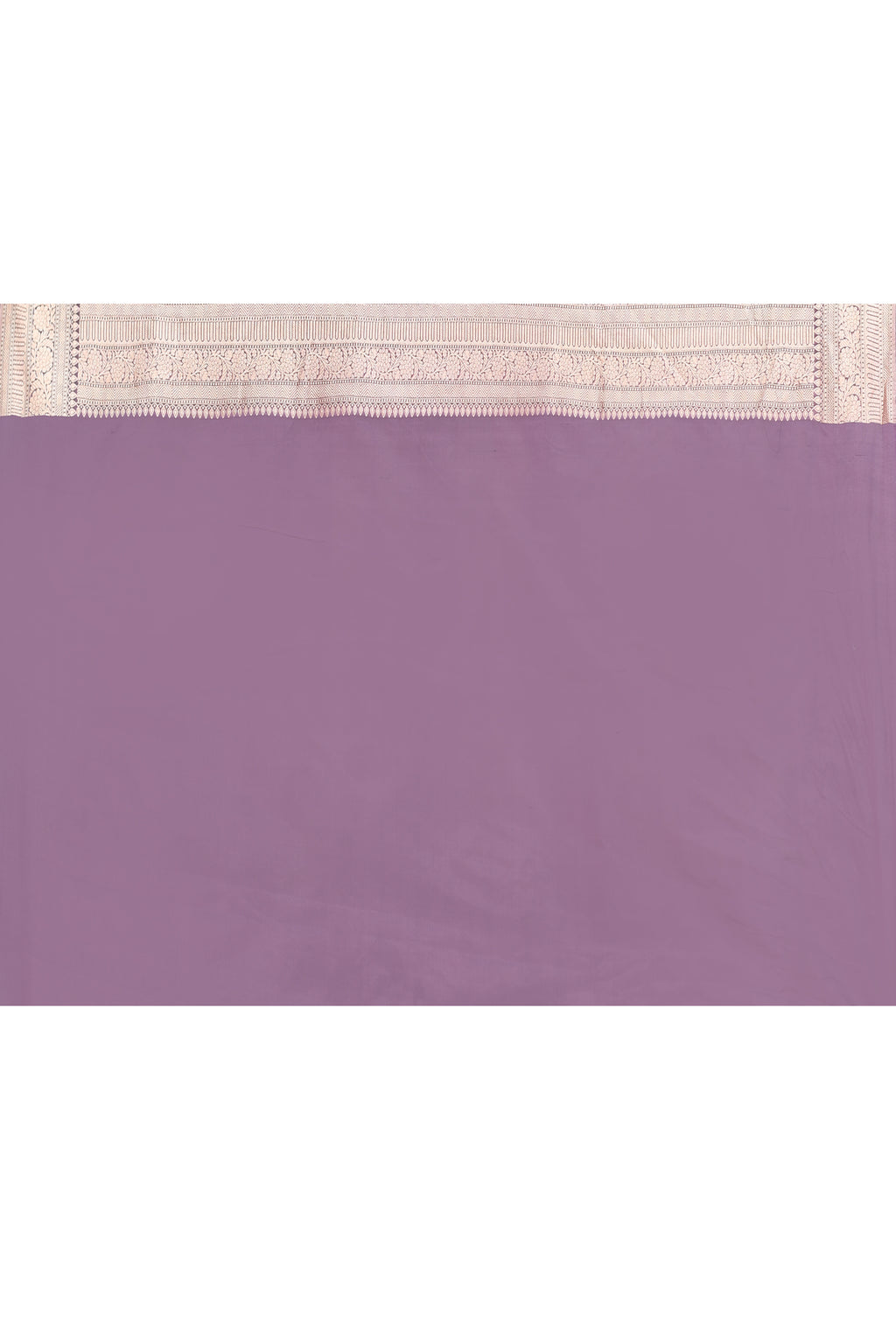 Handwoven Purple Banarasi Katan Silk Saree