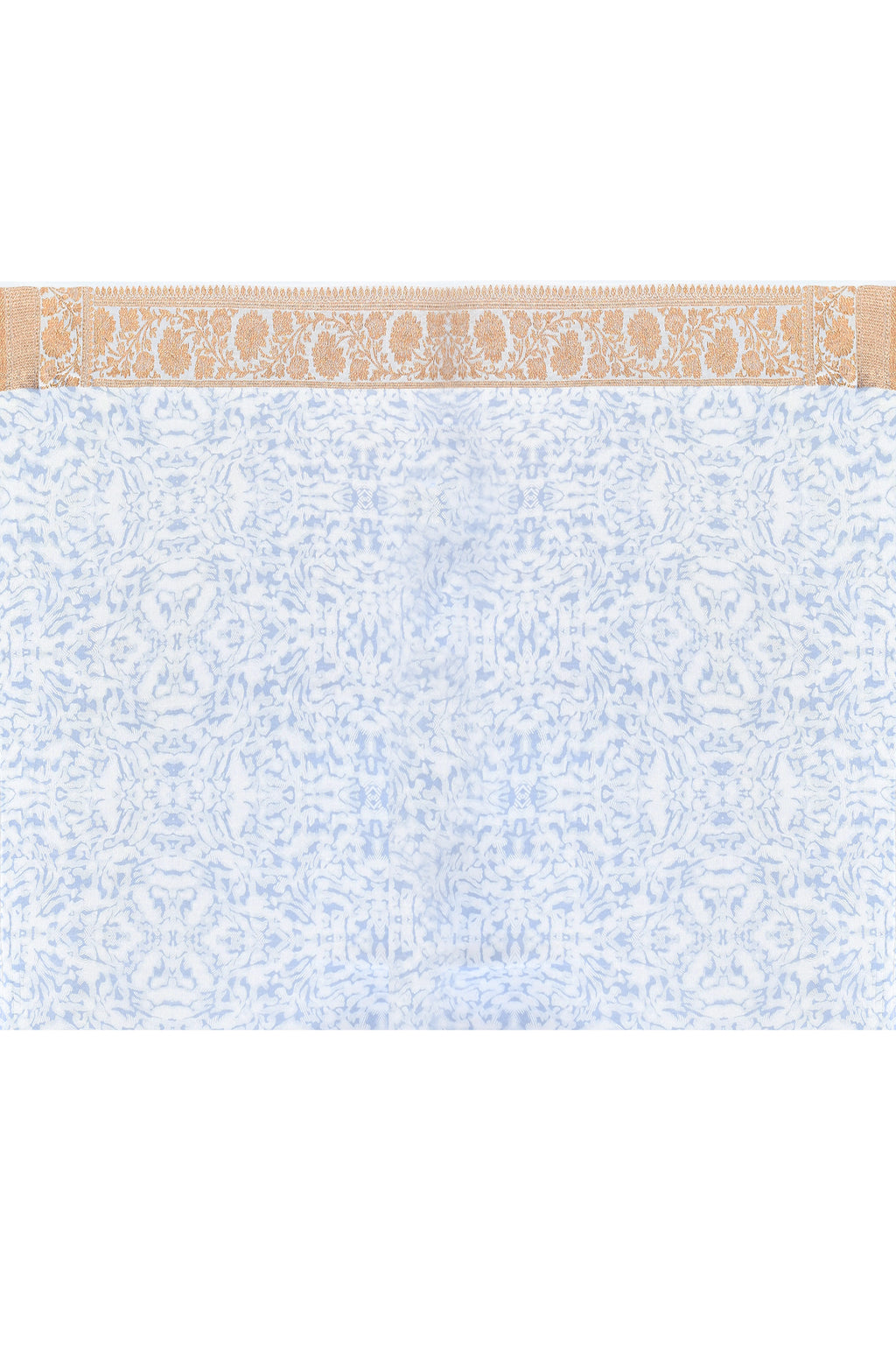 Shaded Pastel Banarasi Chiffon Crape Silk Saree