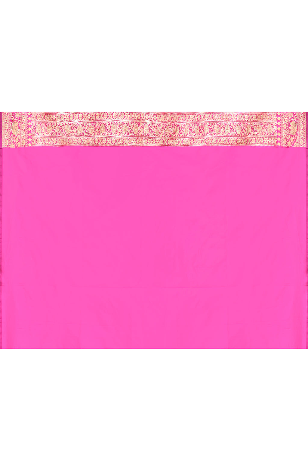 Elegant Pink Handwoven Banarasi Soft Silk Saree