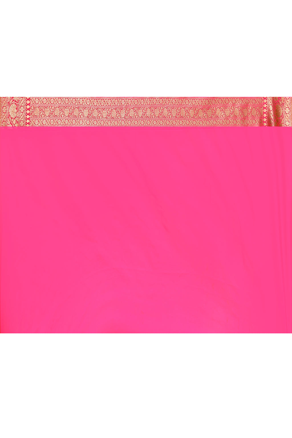 Handwoven Pink Banarasi Soft  Silk Saree