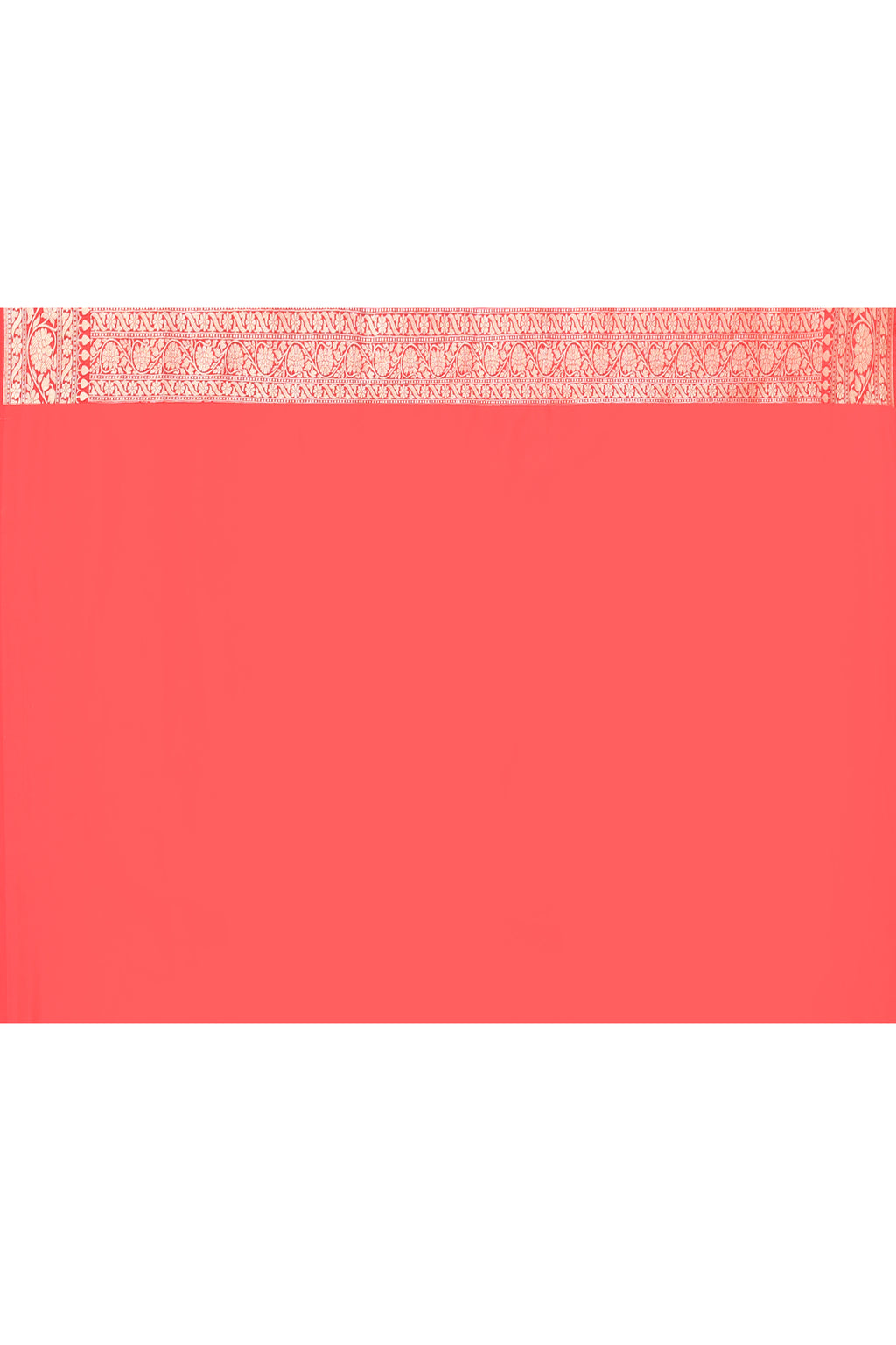 Handwoven Red Banarasi Soft Silk Saree