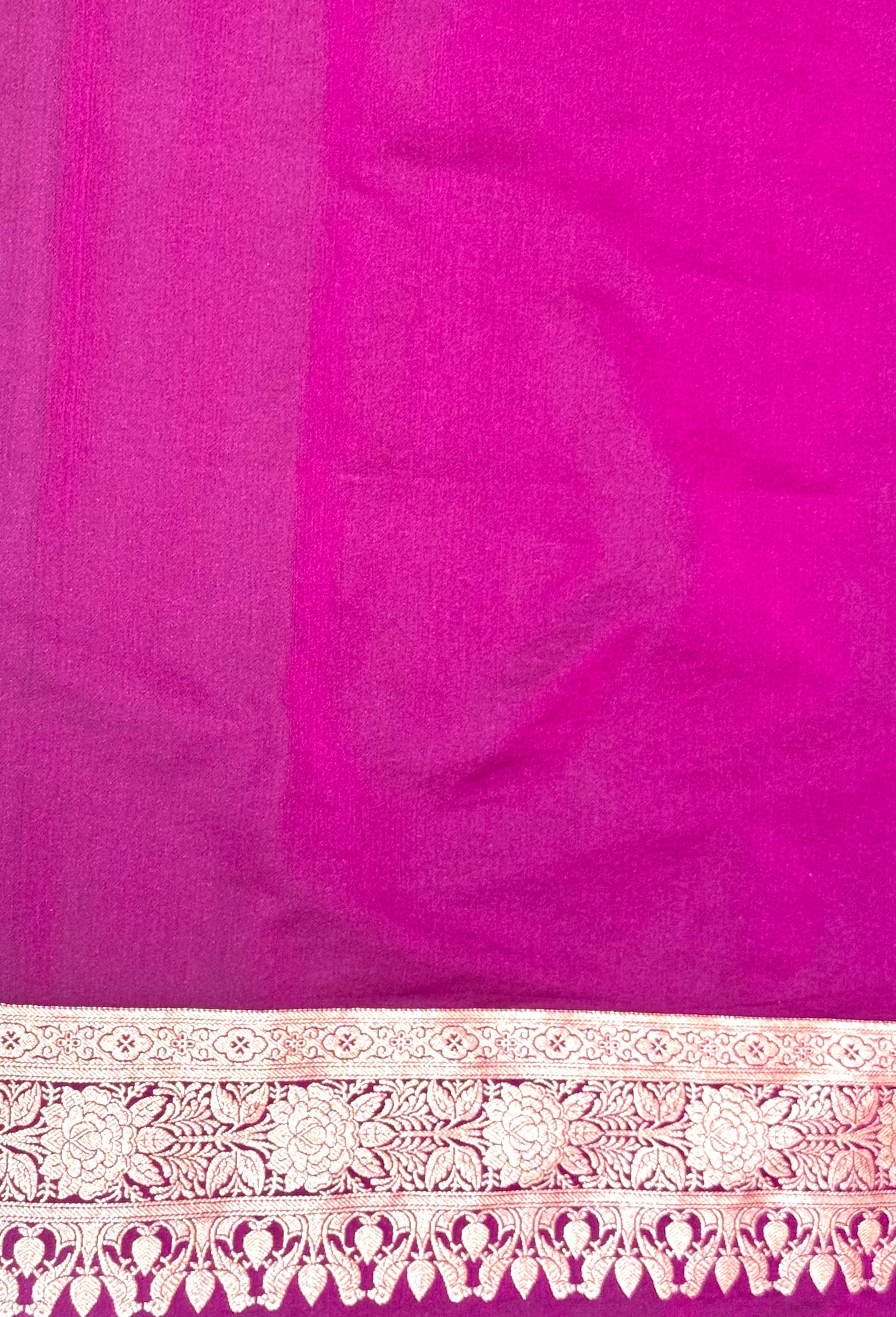 Handwoven Purple Banarasi Ahinsa Silk saree