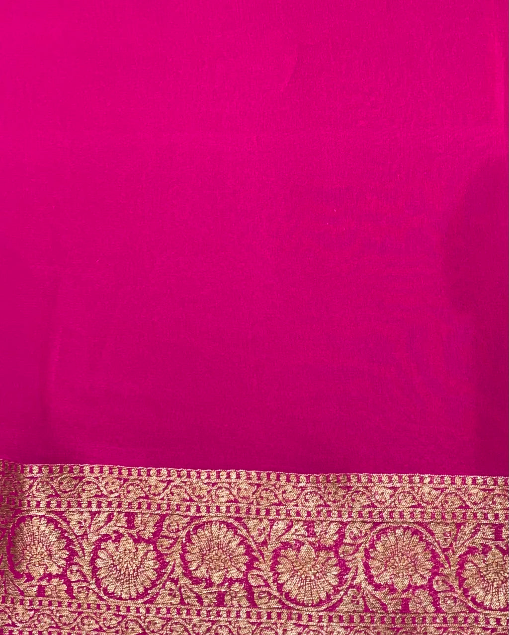 Coco Brown  Khaddi Chiffon Silk  Handwoven Banaras Saree