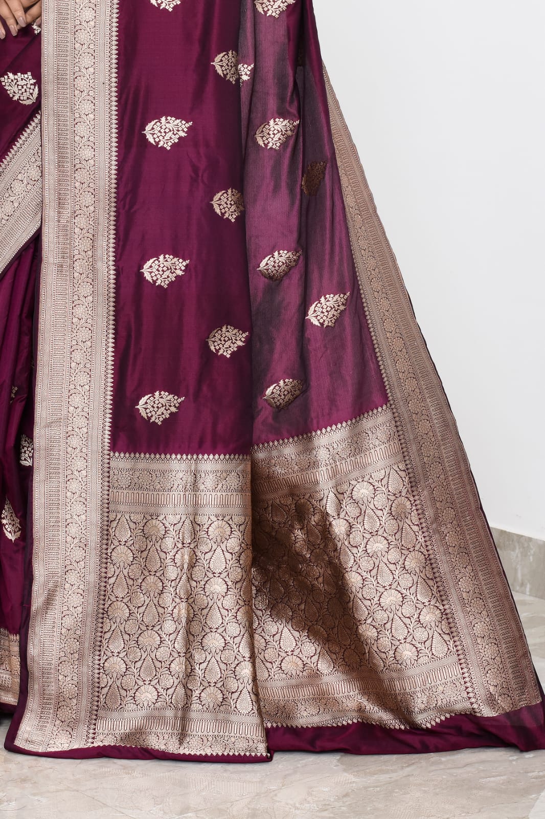 Katan Silk Handwoven Banaras Saree