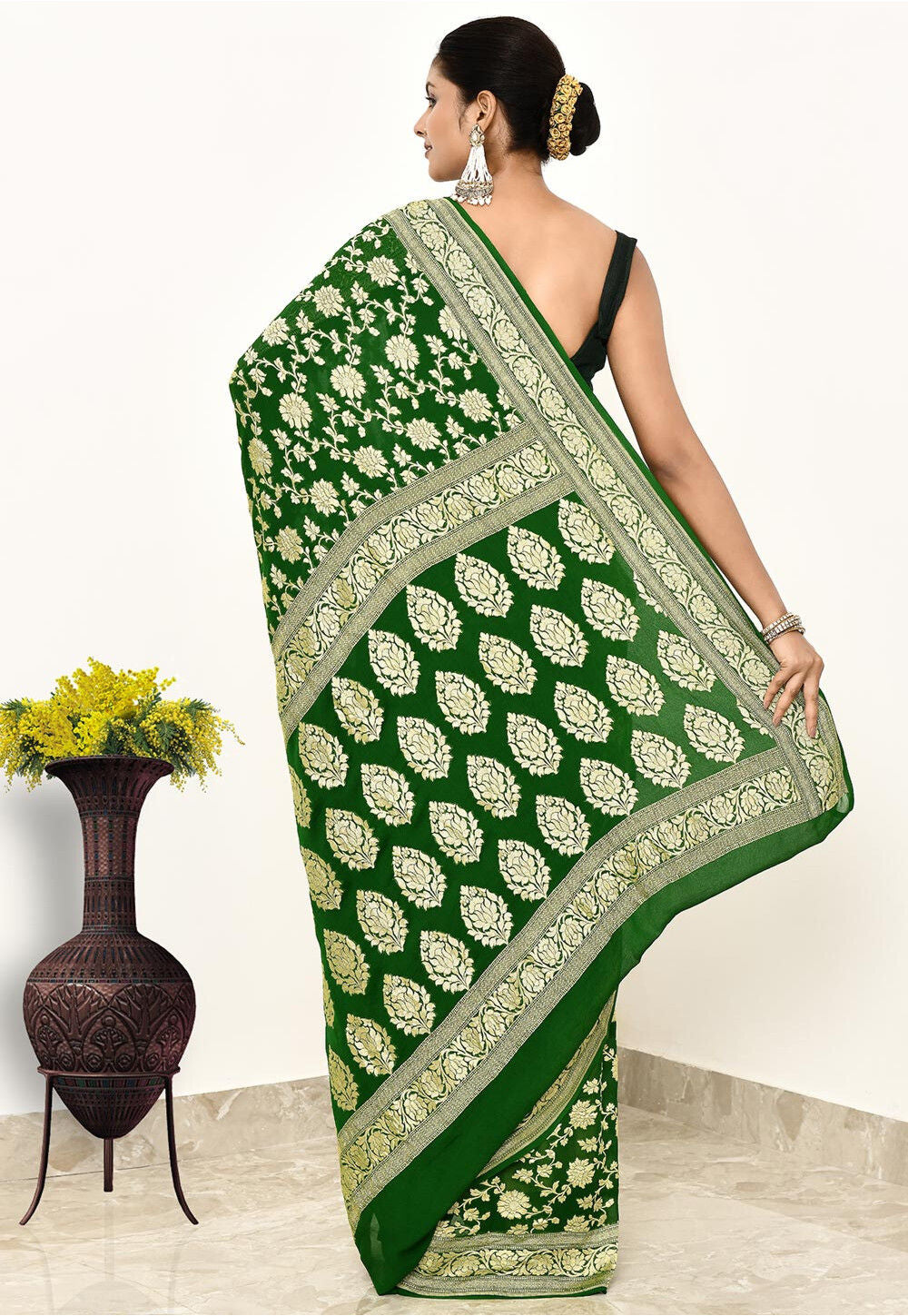 Khadi Silk Handwoven Banaras Saree