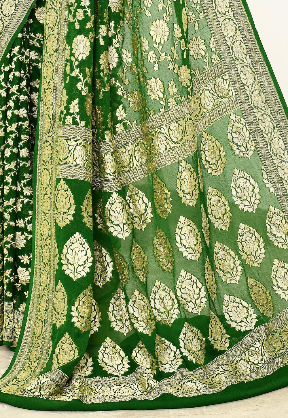 Khadi Silk Handwoven Banaras Saree