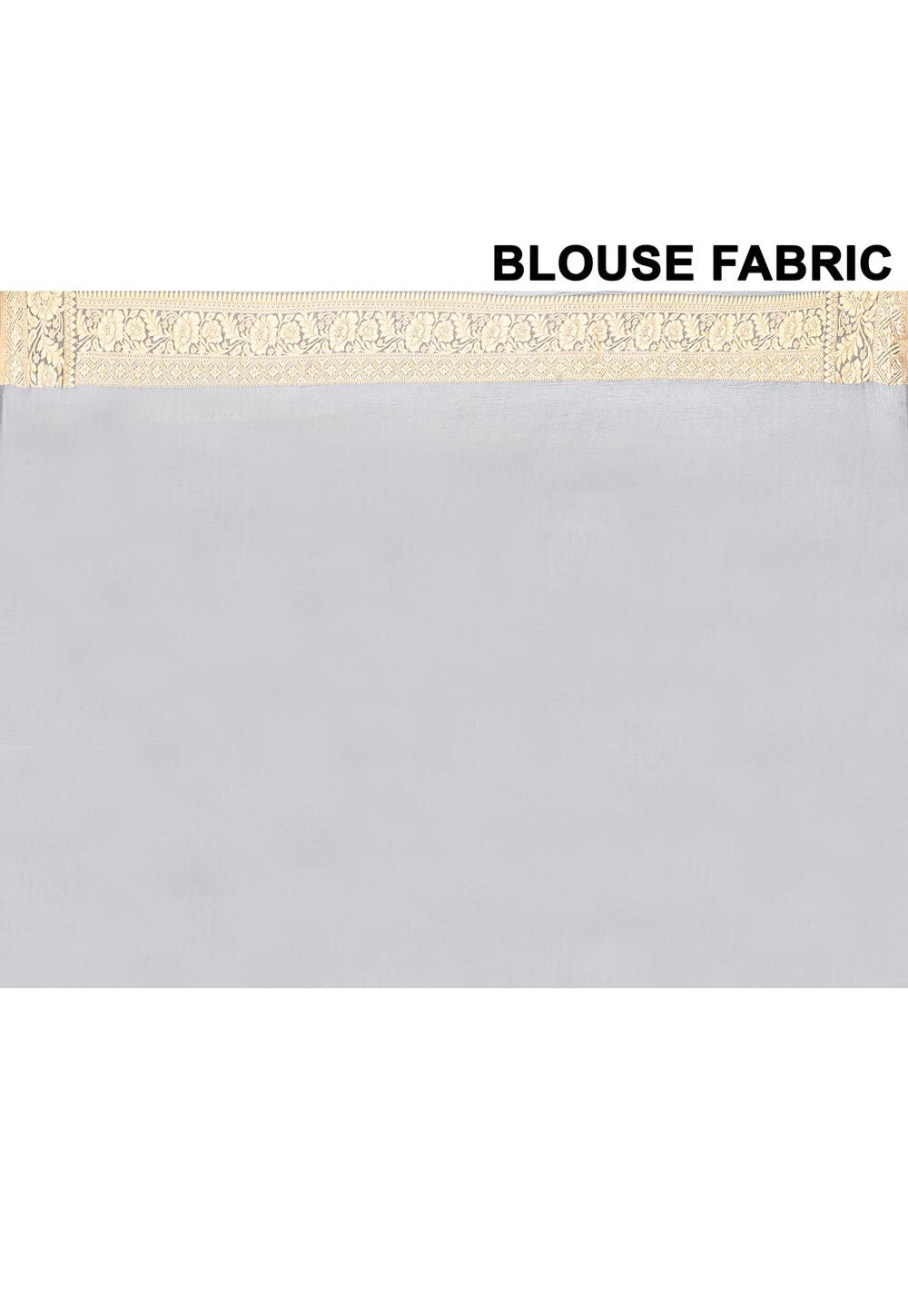 Grey Chiffon Silk Handwoven Banaras Saree