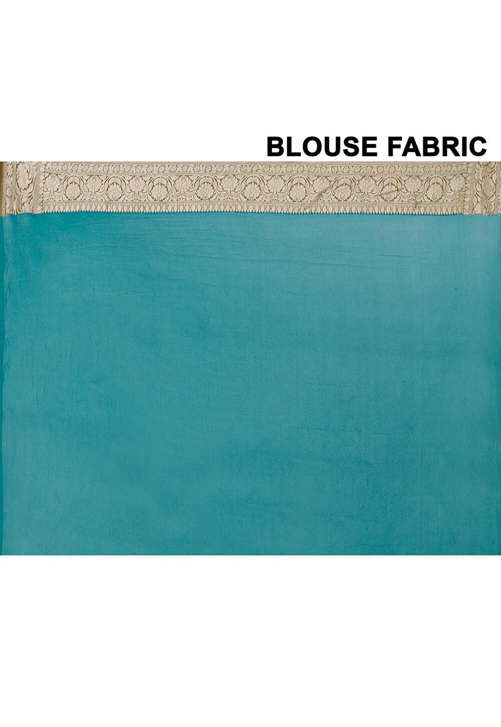 Sky Blue Chiffon Silk Handwoven Banaras Saree