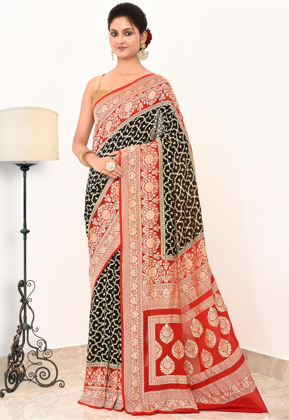 Khadi Silk Handwoven Banaras Saree